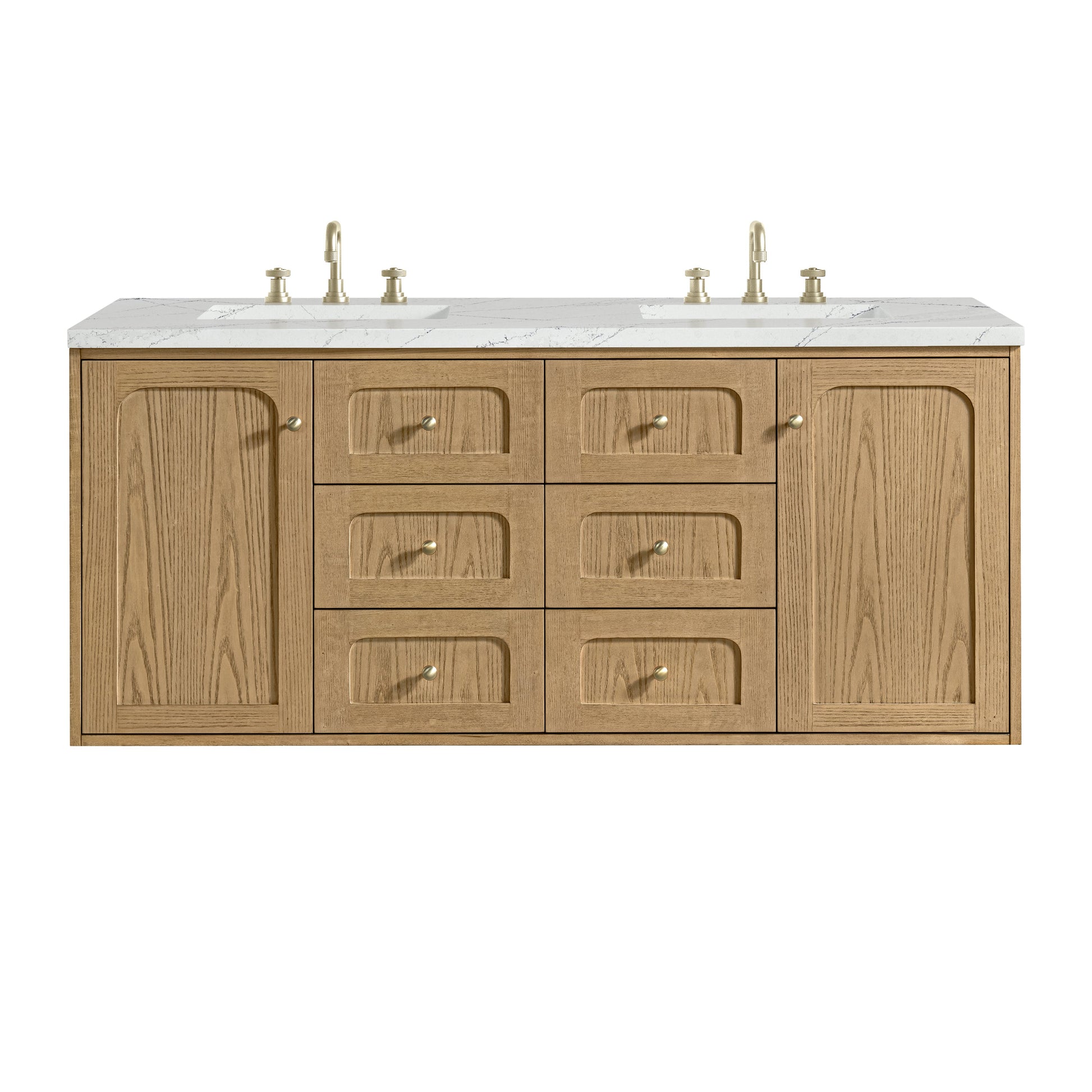 Light Natural Oak / Ethereal Noctis - 3 Faucet Holes