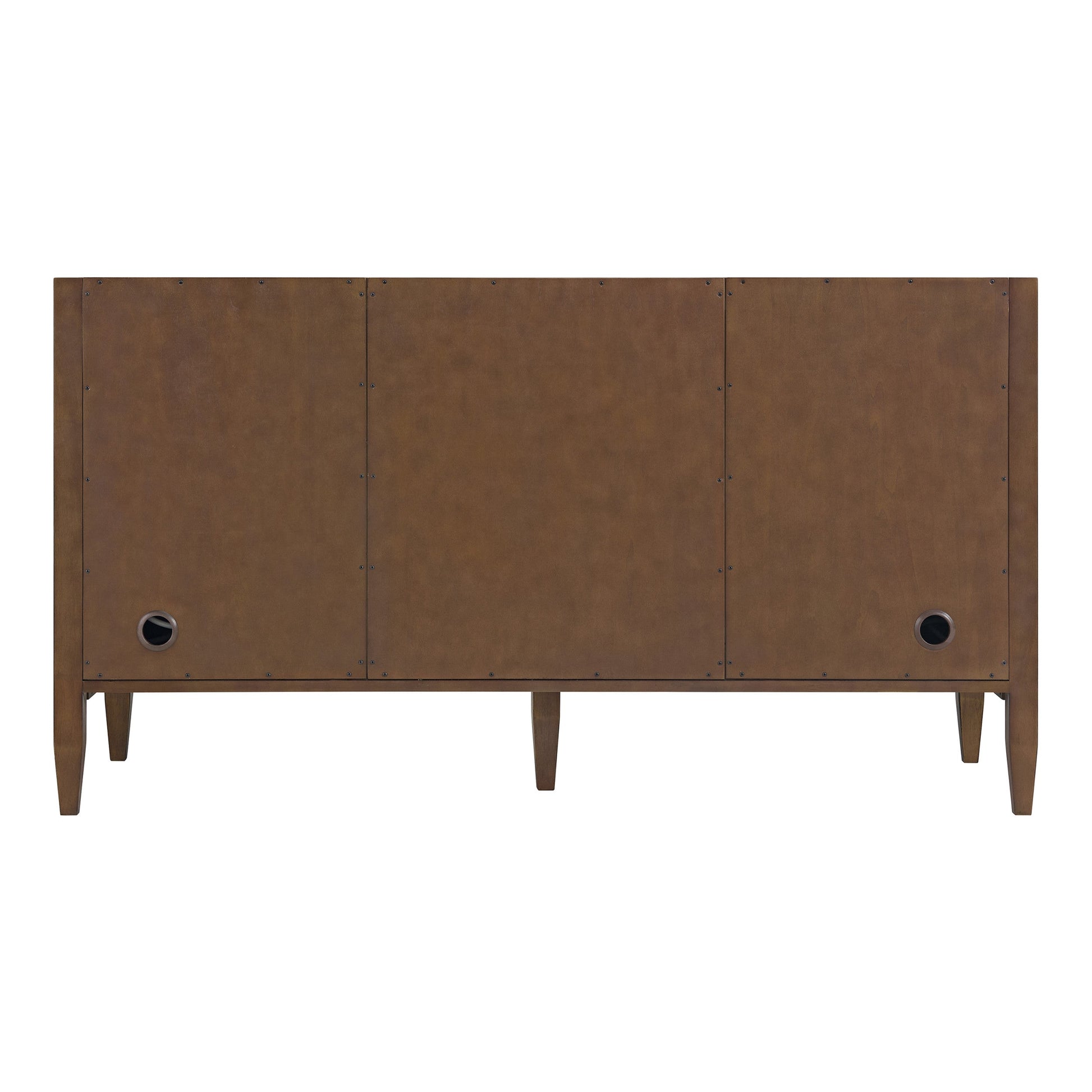 Mid-Century Walnut / White Zeus - 3 Faucet Holes