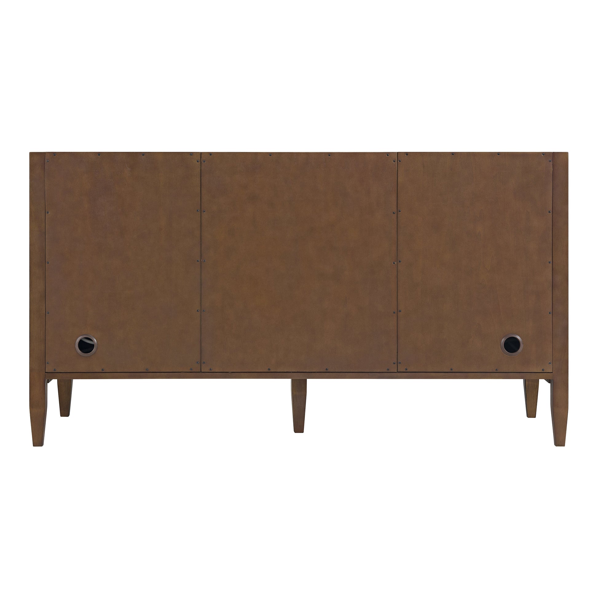 Mid-Century Walnut / Victorian Silver - 3 Faucet Holes