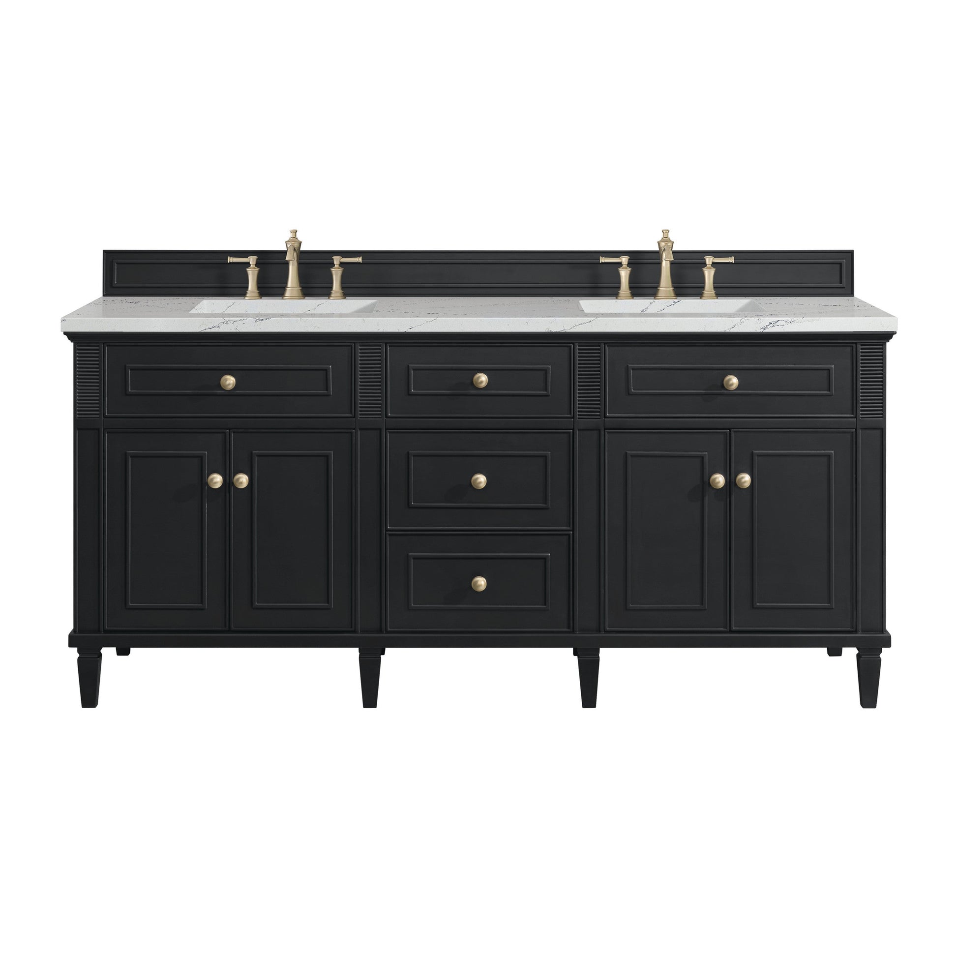 Black Onyx / Ethereal Noctis - 3 Faucet Holes