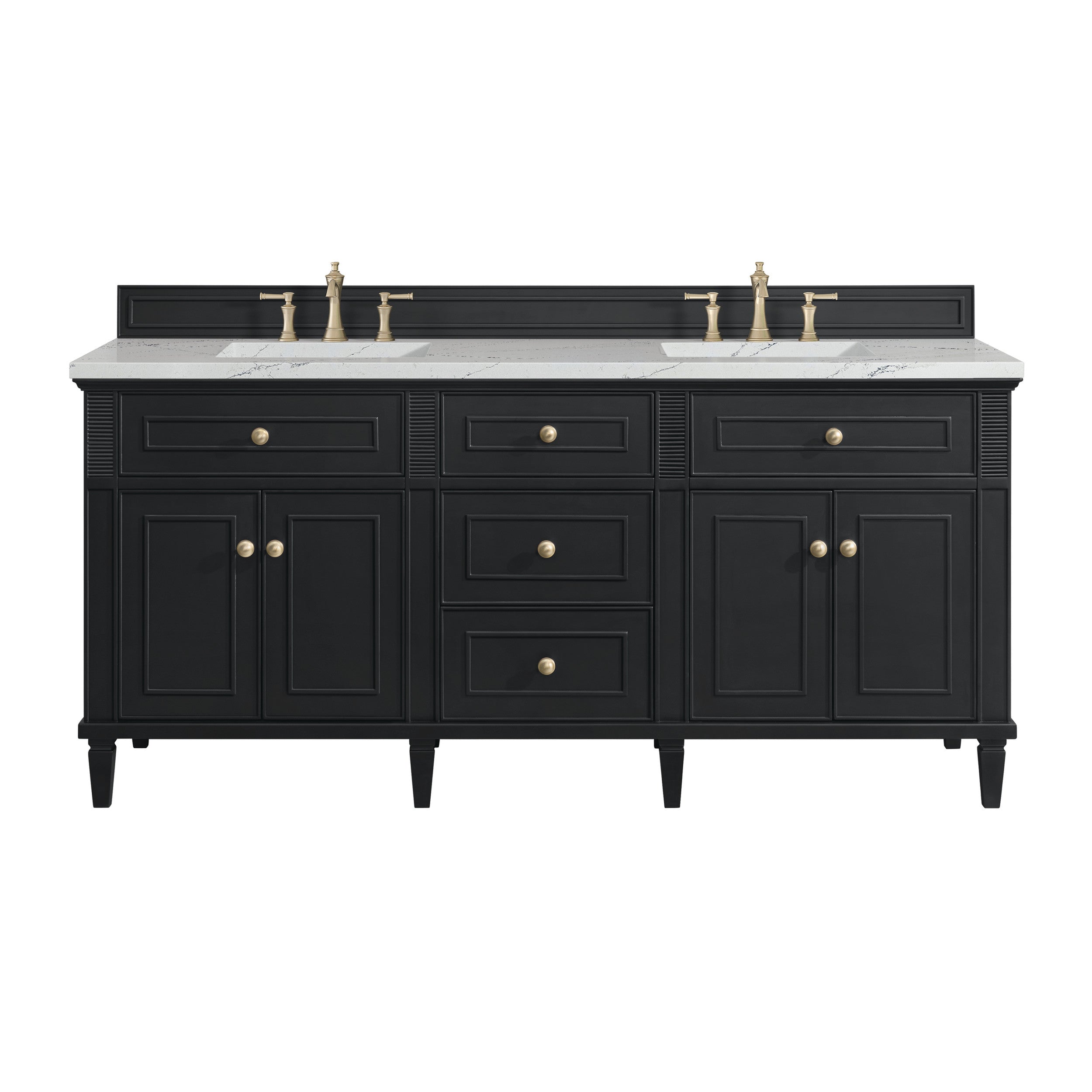 Black Onyx / Ethereal Noctis - 3 Faucet Holes