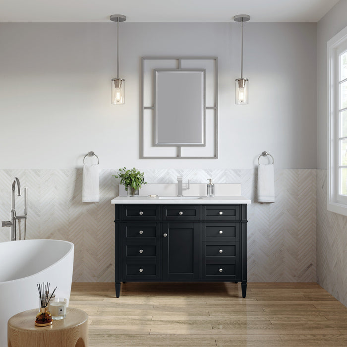 Black Onyx / White Zeus - 1 Faucet Hole