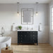 Black Onyx / White Zeus - 1 Faucet Hole