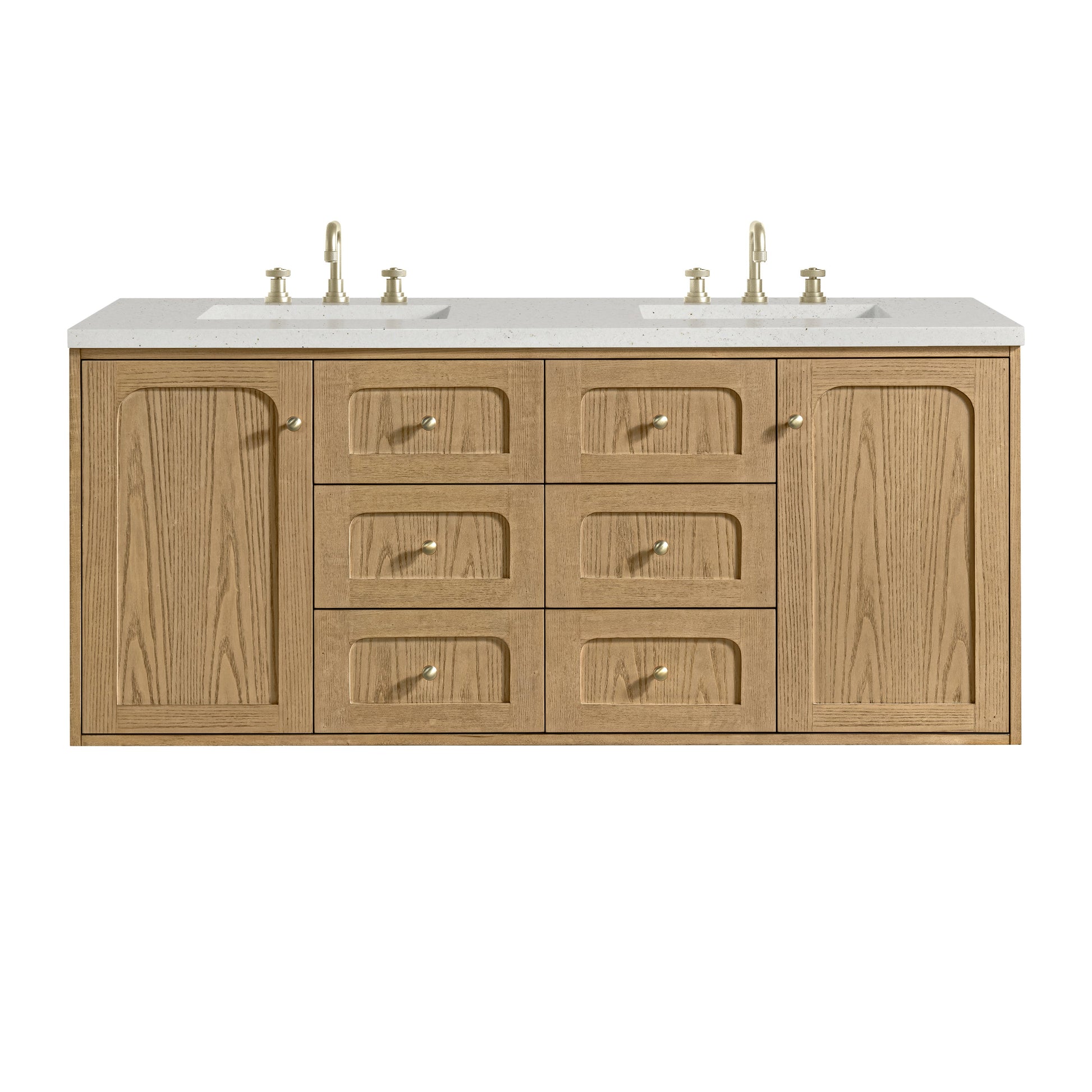 Light Natural Oak / Lime Delight - 3 Faucet Holes