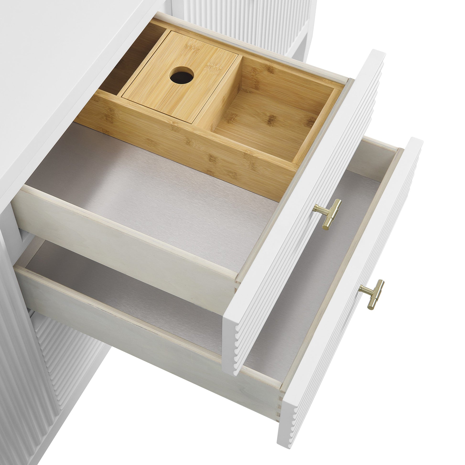 Bright White / White Zeus - 3 Faucet Holes