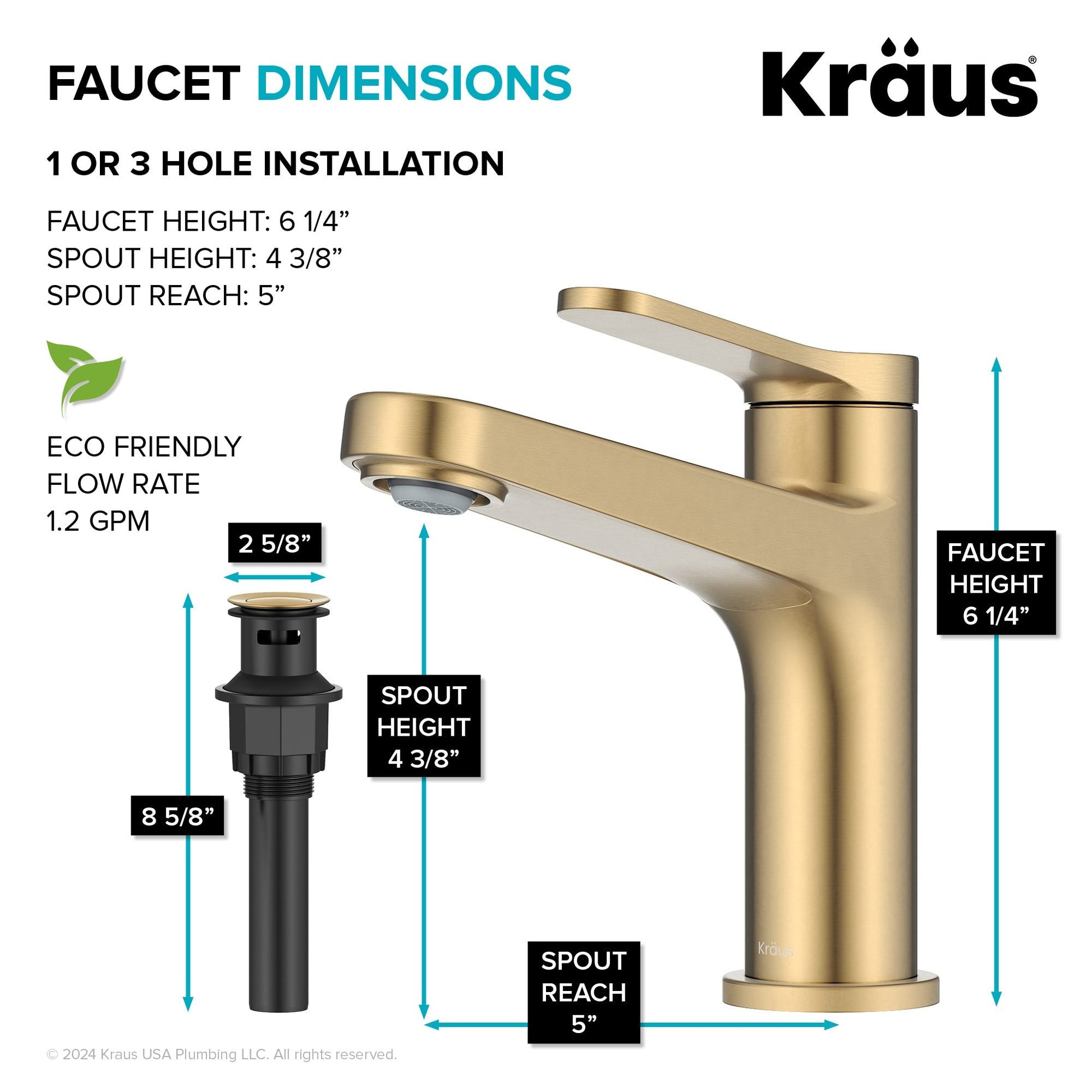 Spot Free Brushed Brass