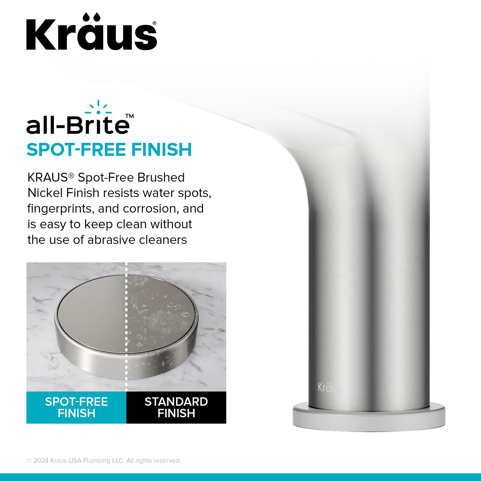 Spot Free Brushed Nickel