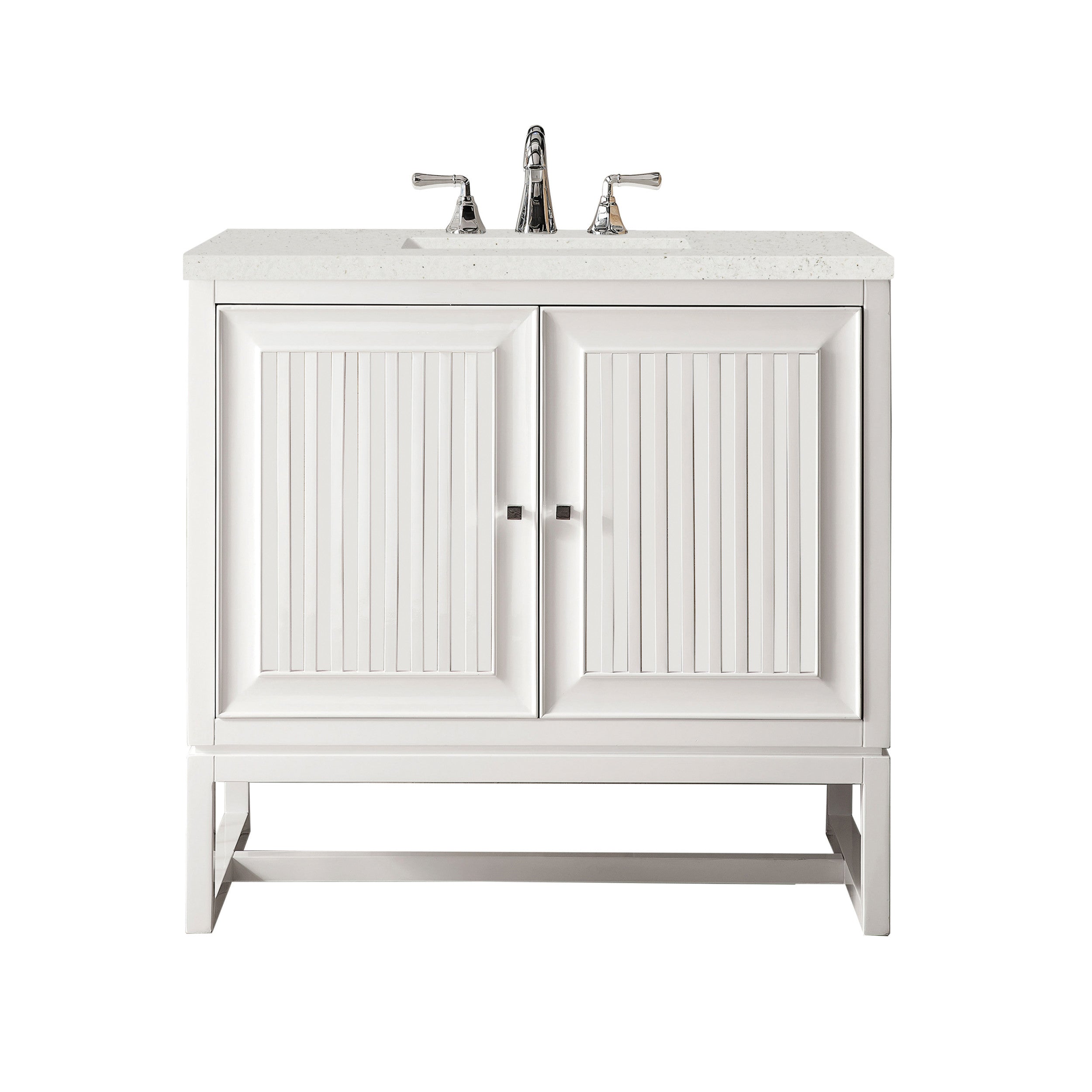 Glossy White / Lime Delight - 3 Faucet Holes