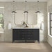 Carbon Oak / No Countertop