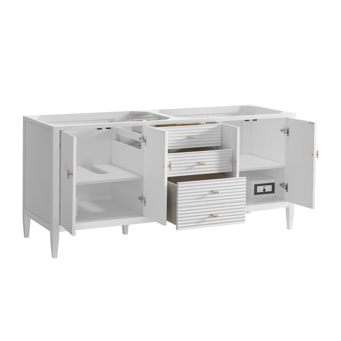 Bright White / No Countertop