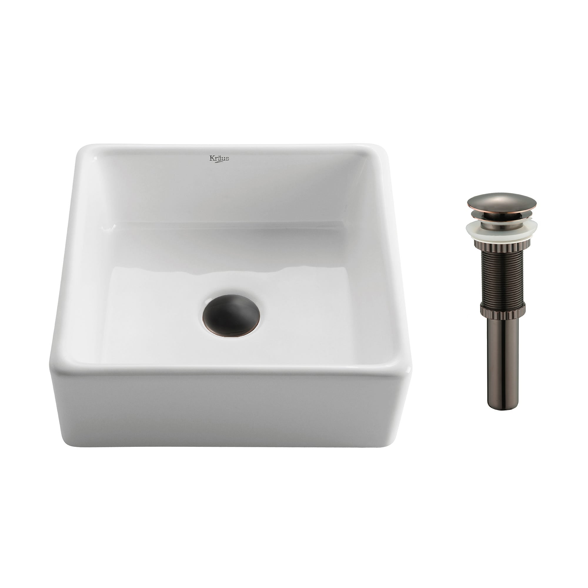 White / Oil Rubbed Bronze