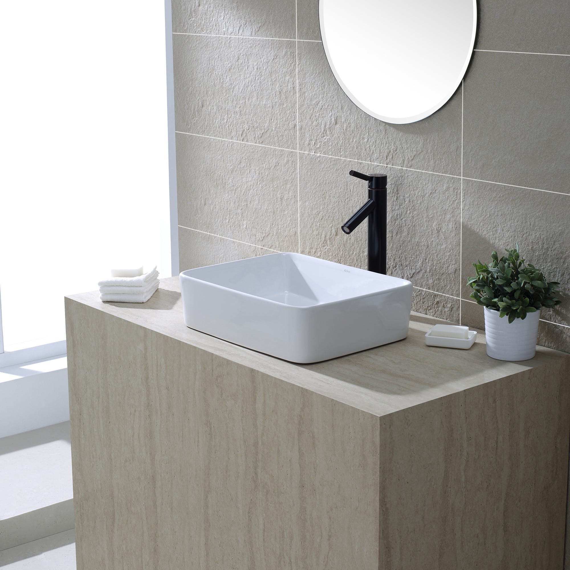White / Oil Rubbed Bronze