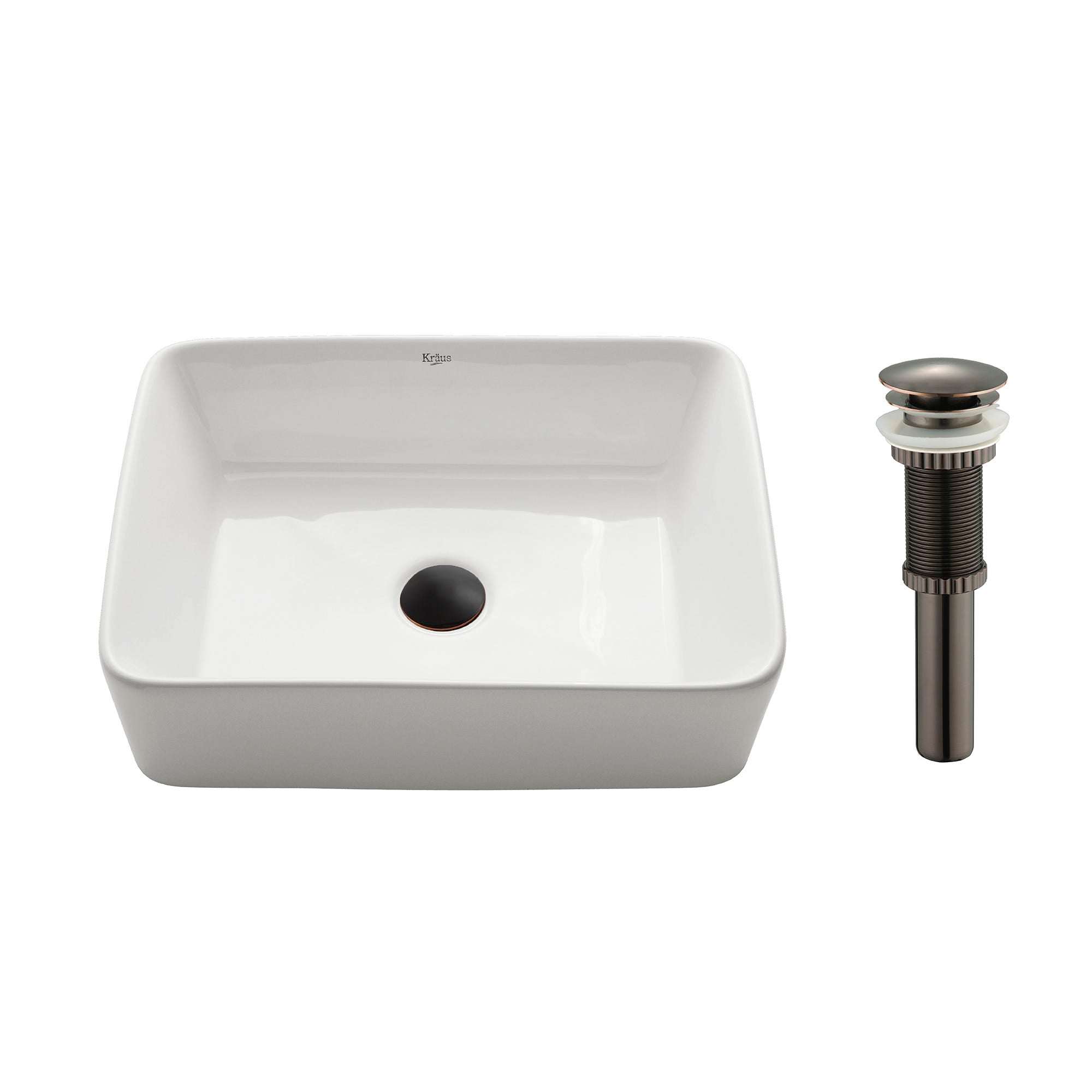 White / Oil Rubbed Bronze