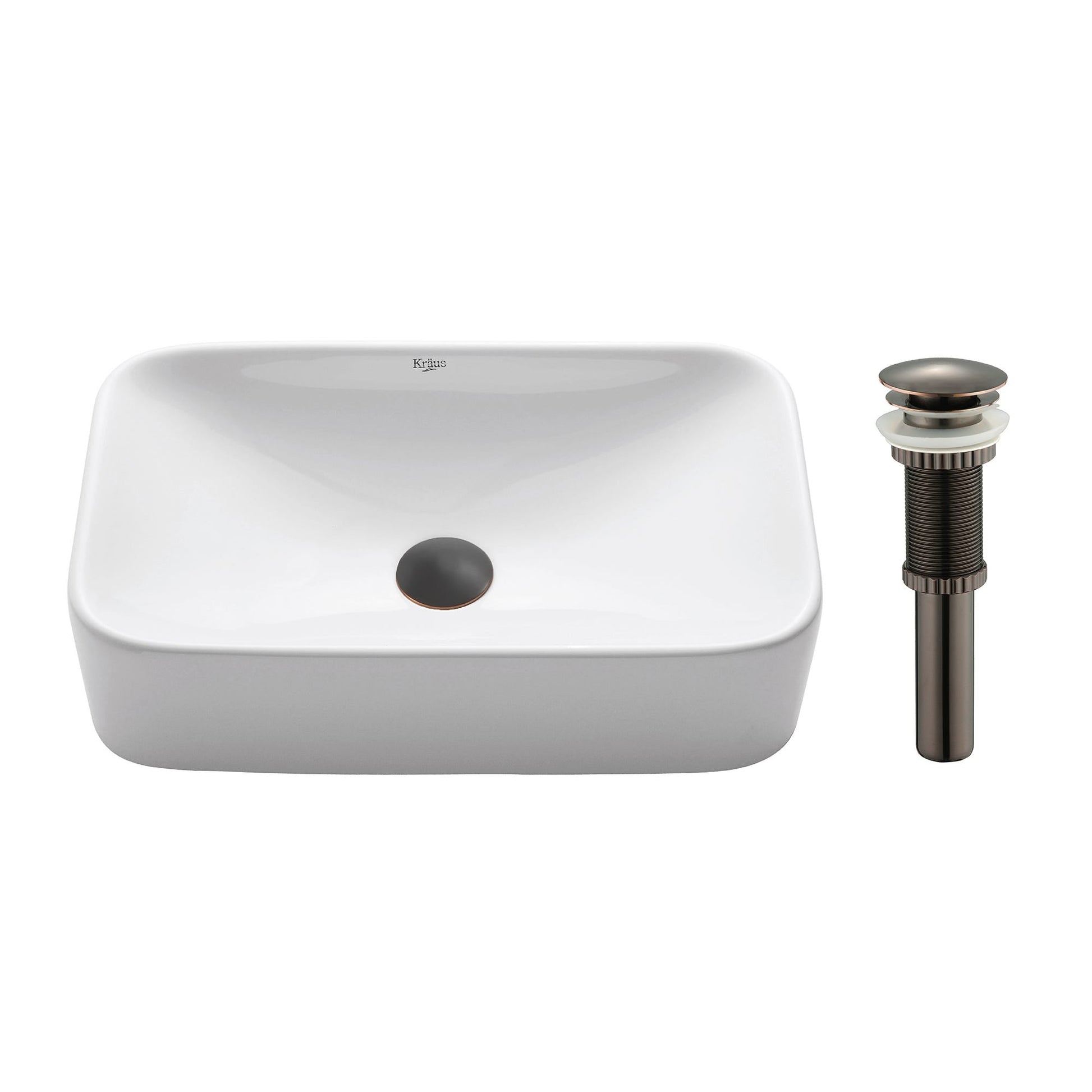 White / Oil Rubbed Bronze