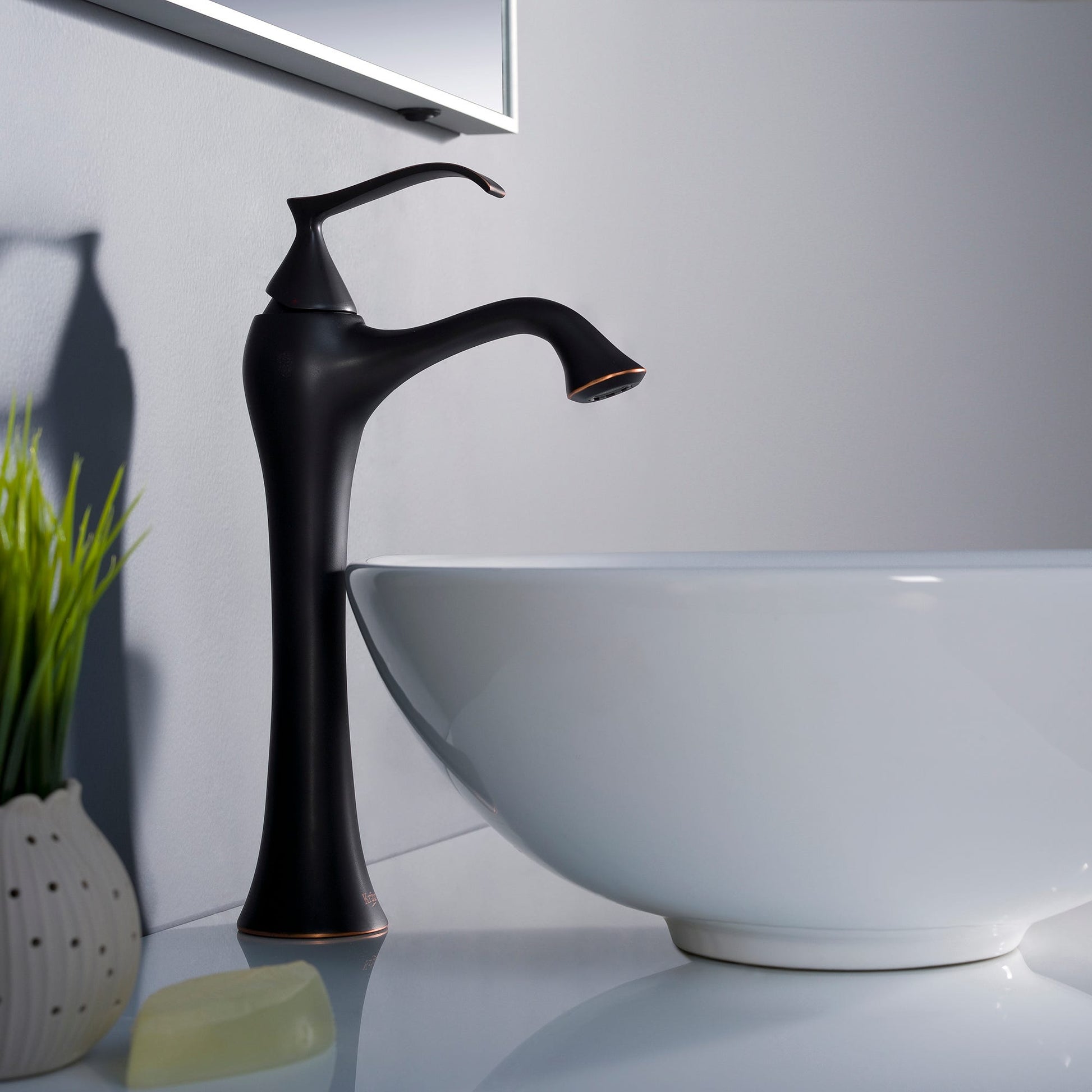 White / Oil Rubbed Bronze