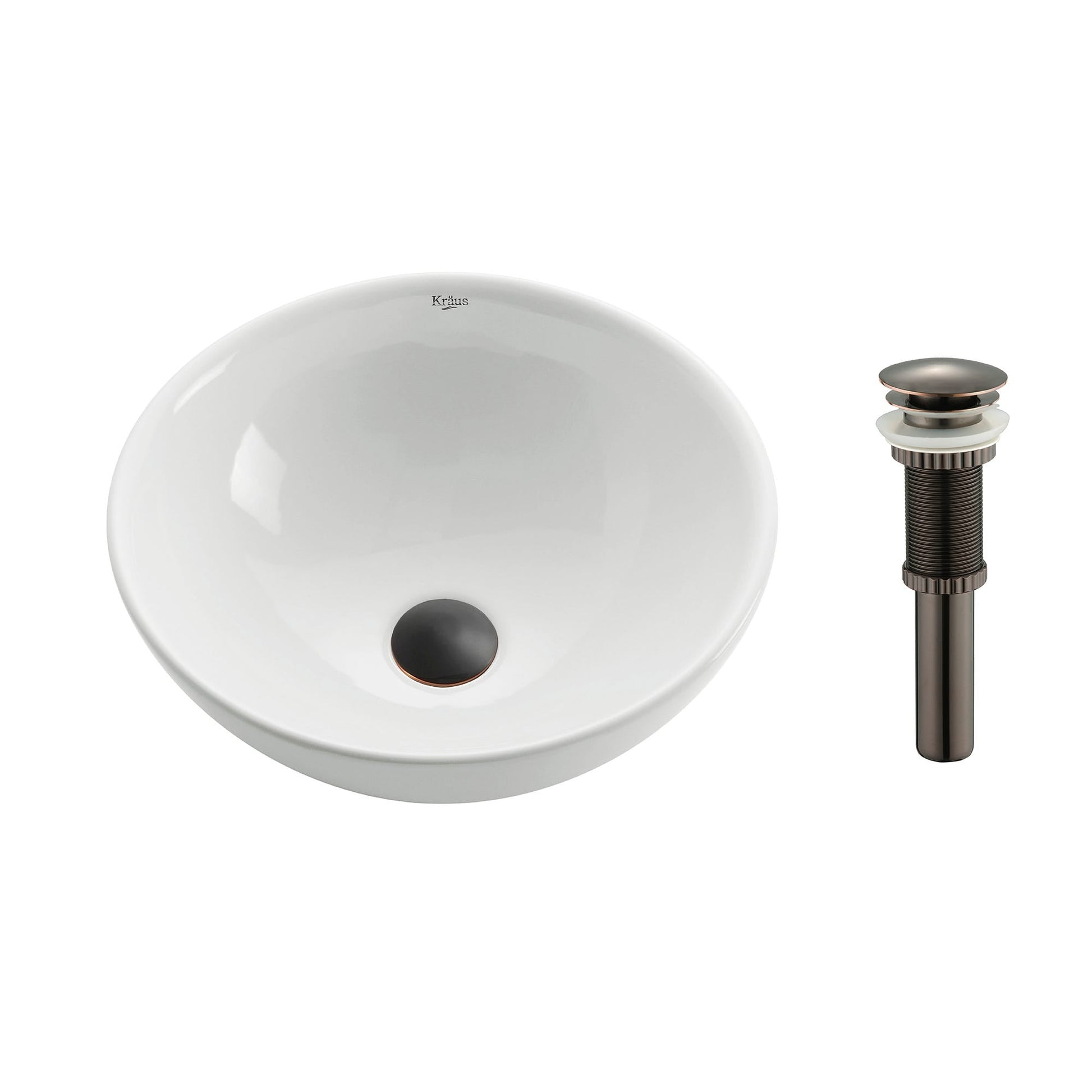 White / Oil Rubbed Bronze