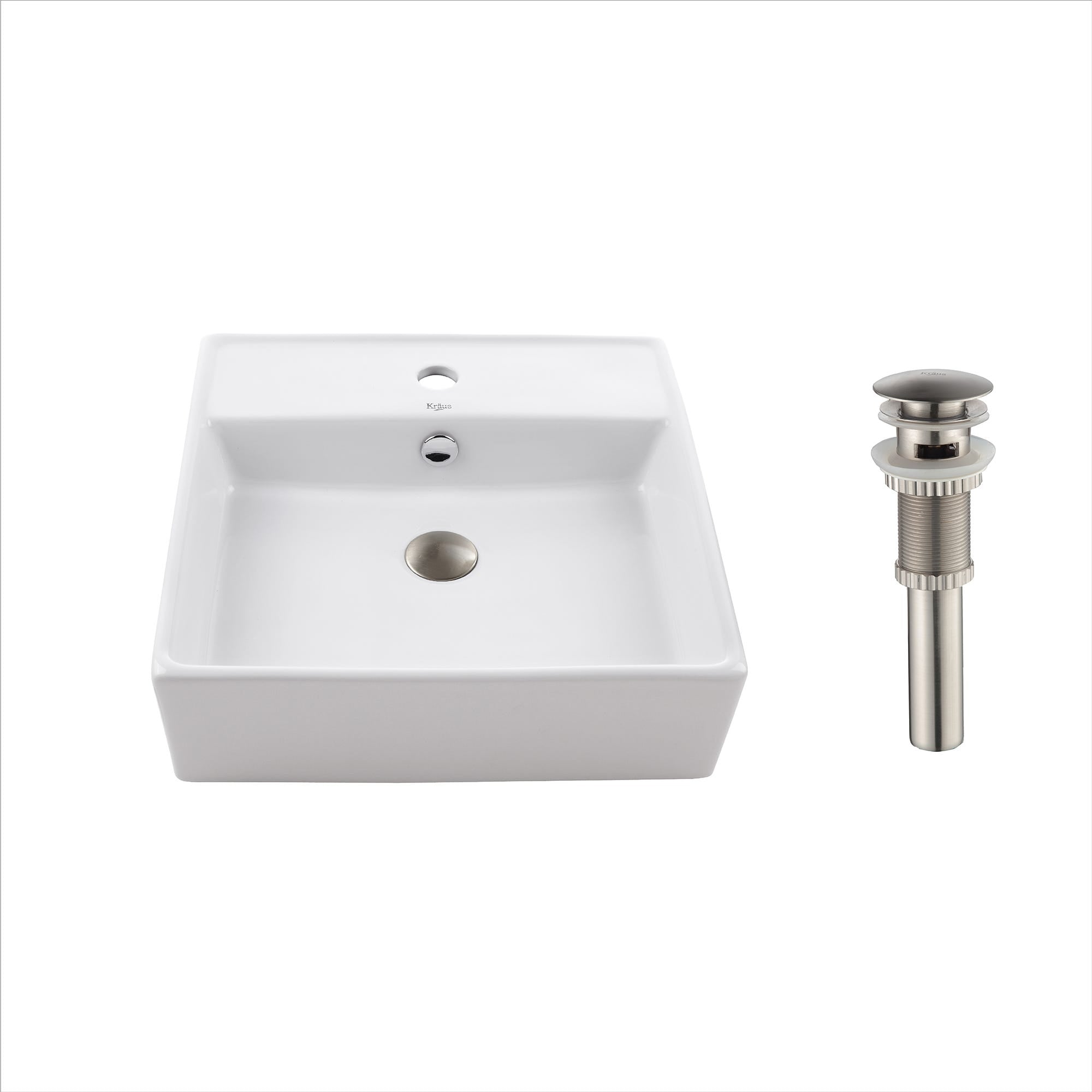 White / Satin Nickel