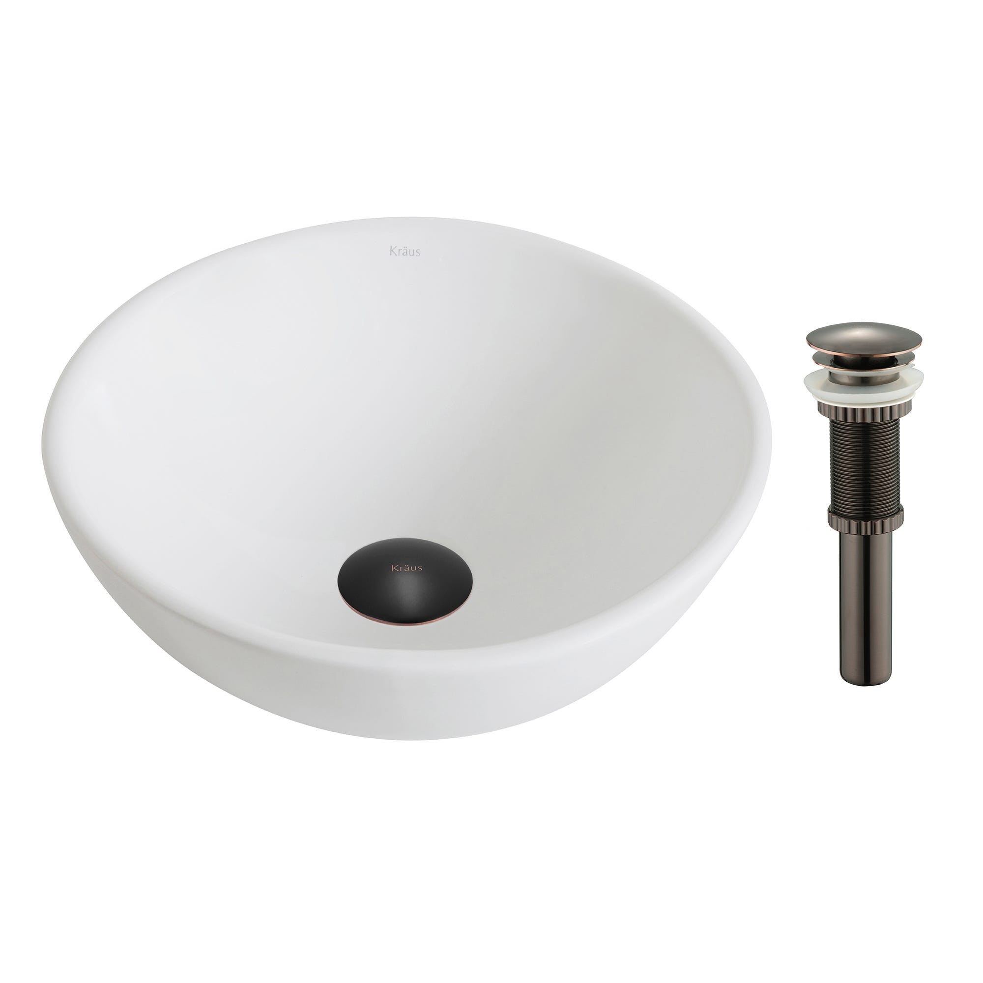 White / Oil Rubbed Bronze
