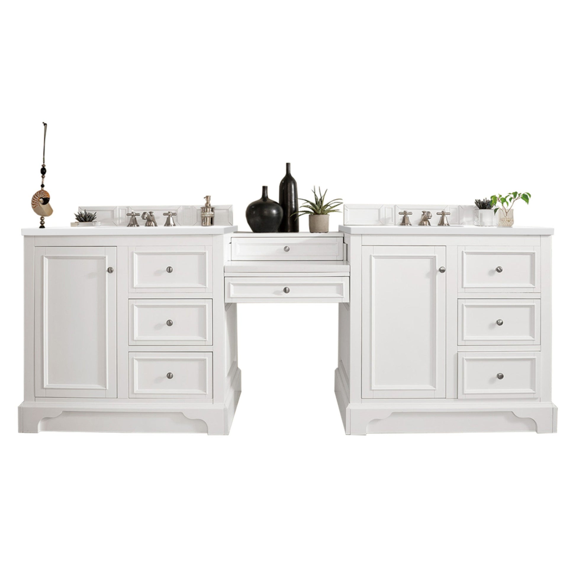 Bright White / White Zeus - 3 Faucet Holes