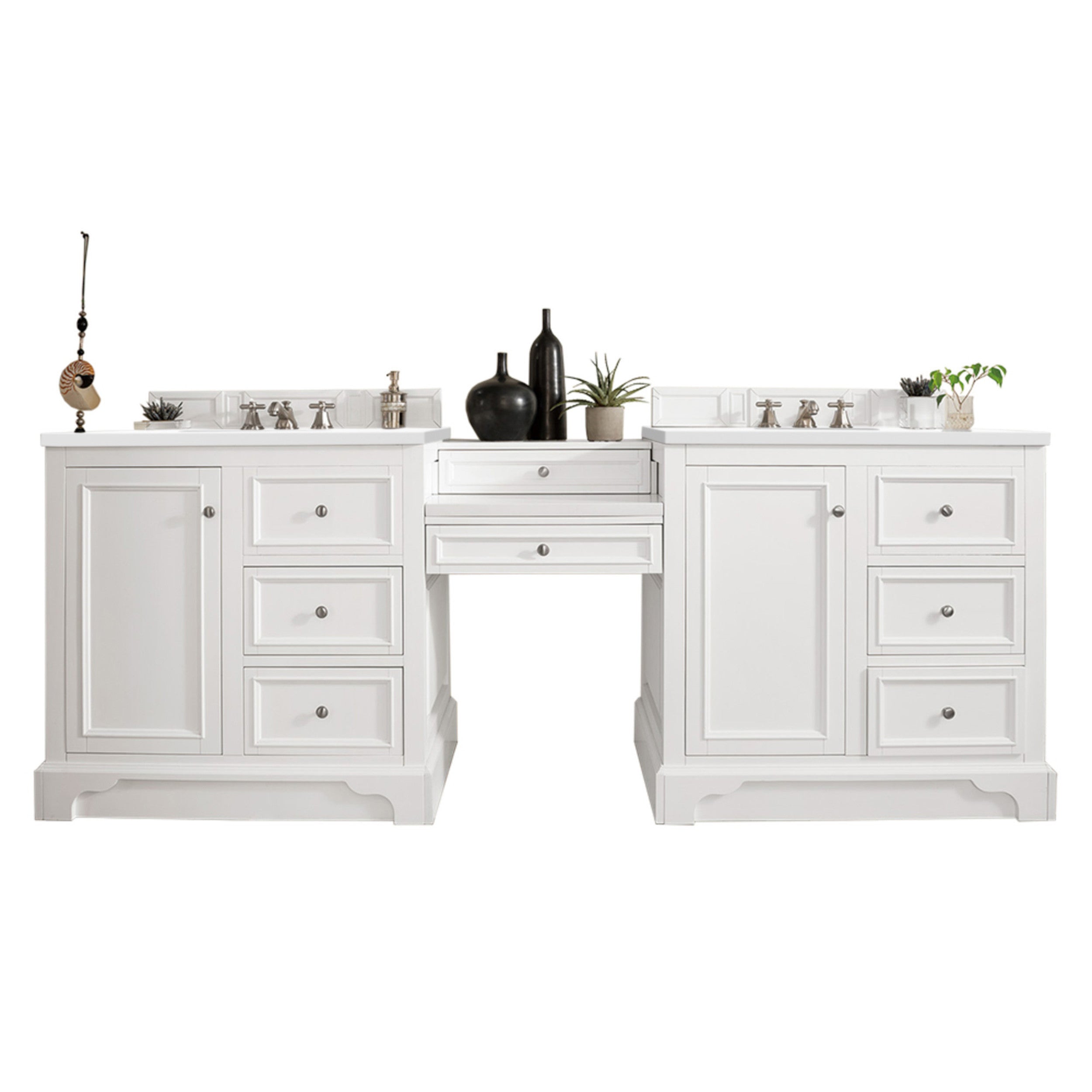 Bright White / White Zeus - 3 Faucet Holes