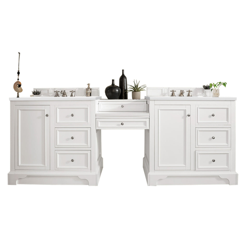 Bright White / White Zeus - 3 Faucet Holes