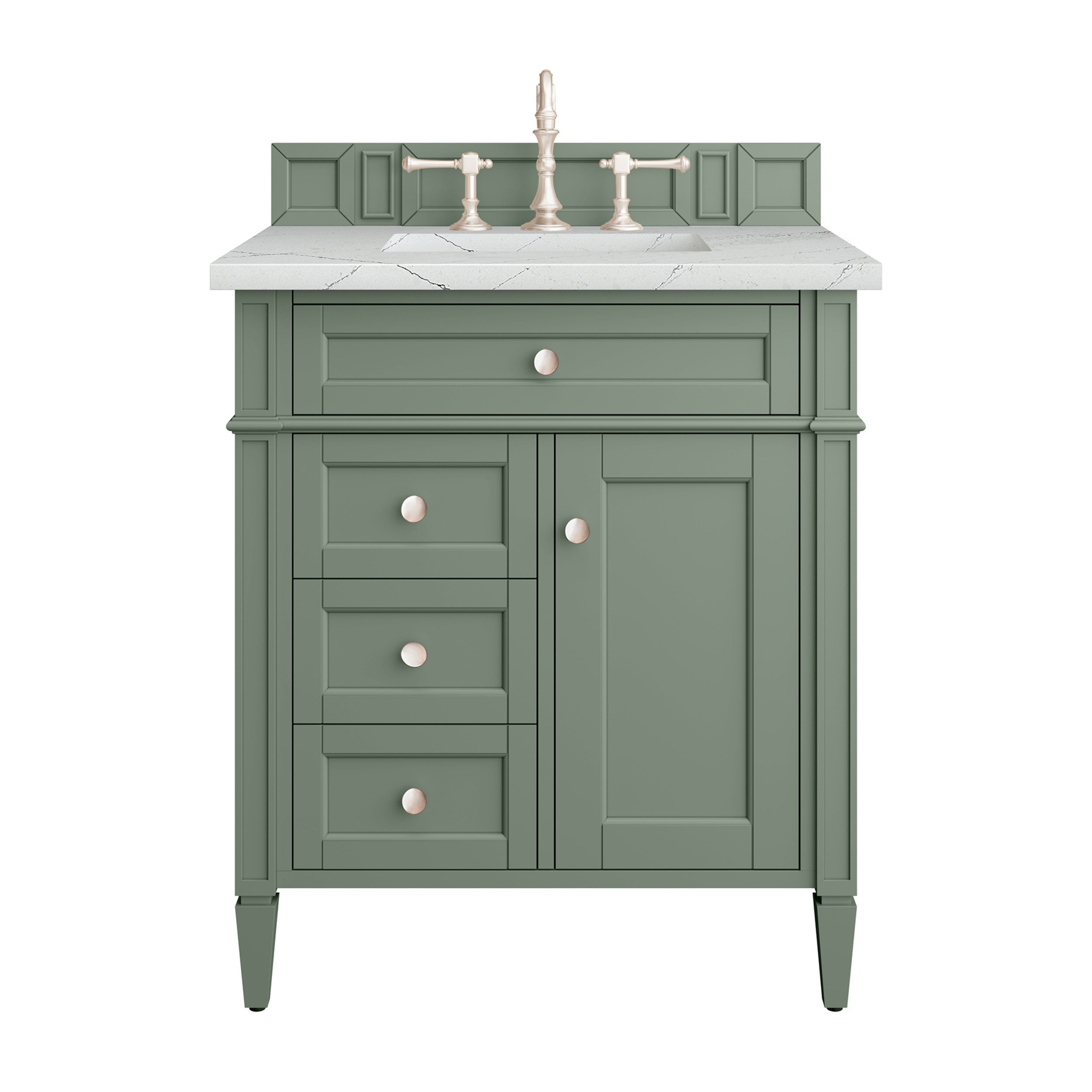 Smokey Celadon / Ethereal Noctis - 3 Faucet Holes