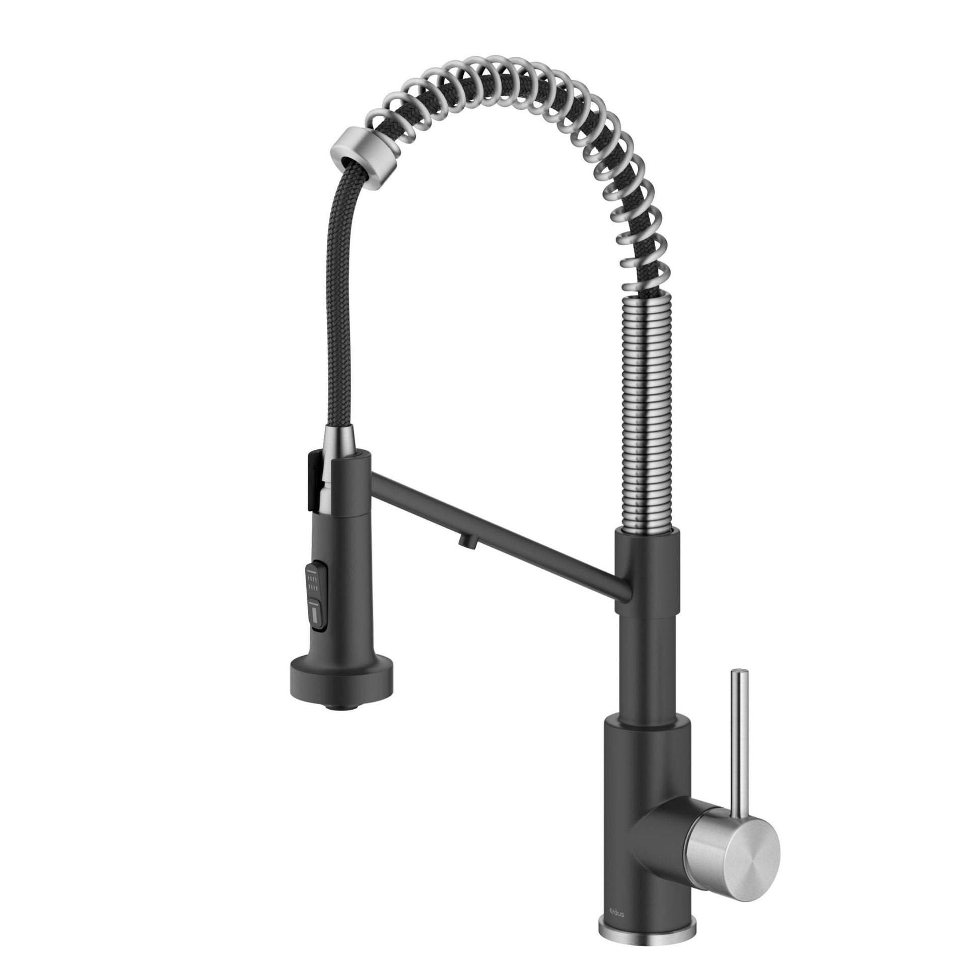 Spot Free Stainless Steel / Matte Black / 2-in-1 Filter