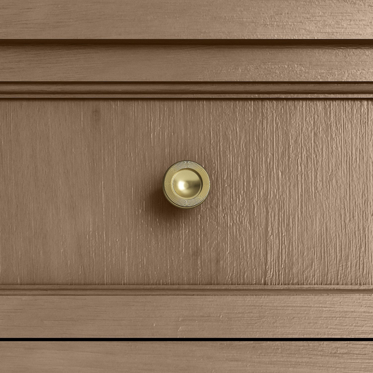 Pecan / Victorian Silver - 3 Faucet Holes