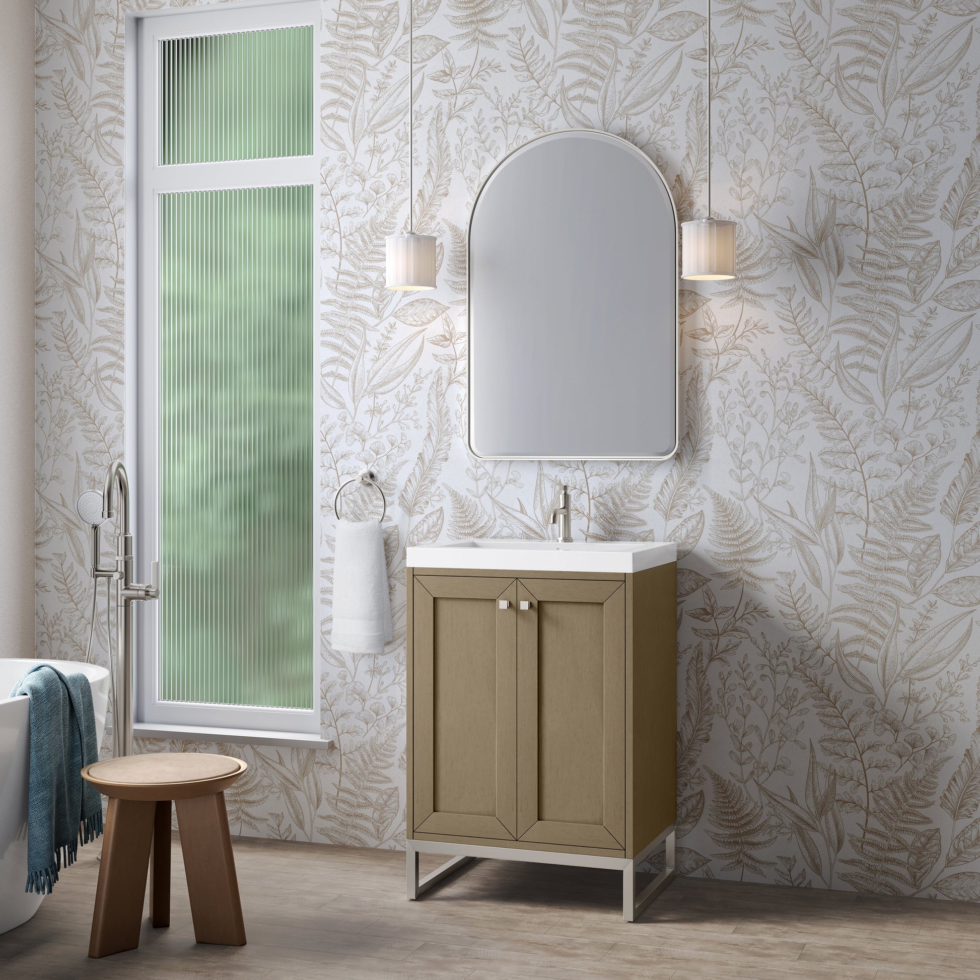 Walnut Whisper / Brushed Nickel