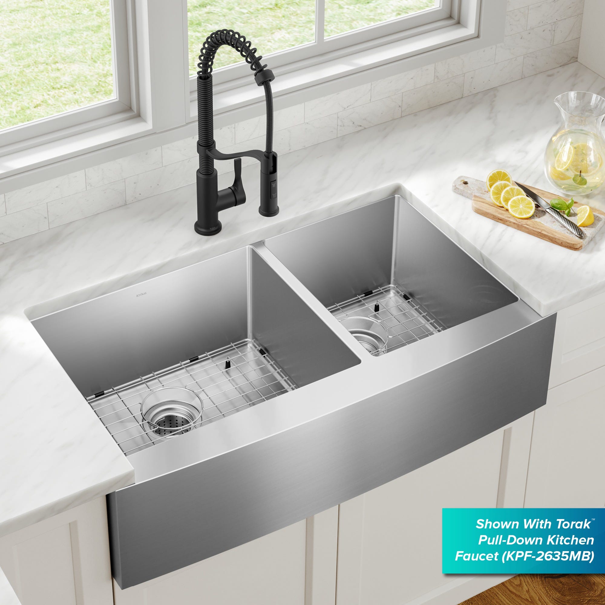 Stainless Steel / Double Bowl 60/40