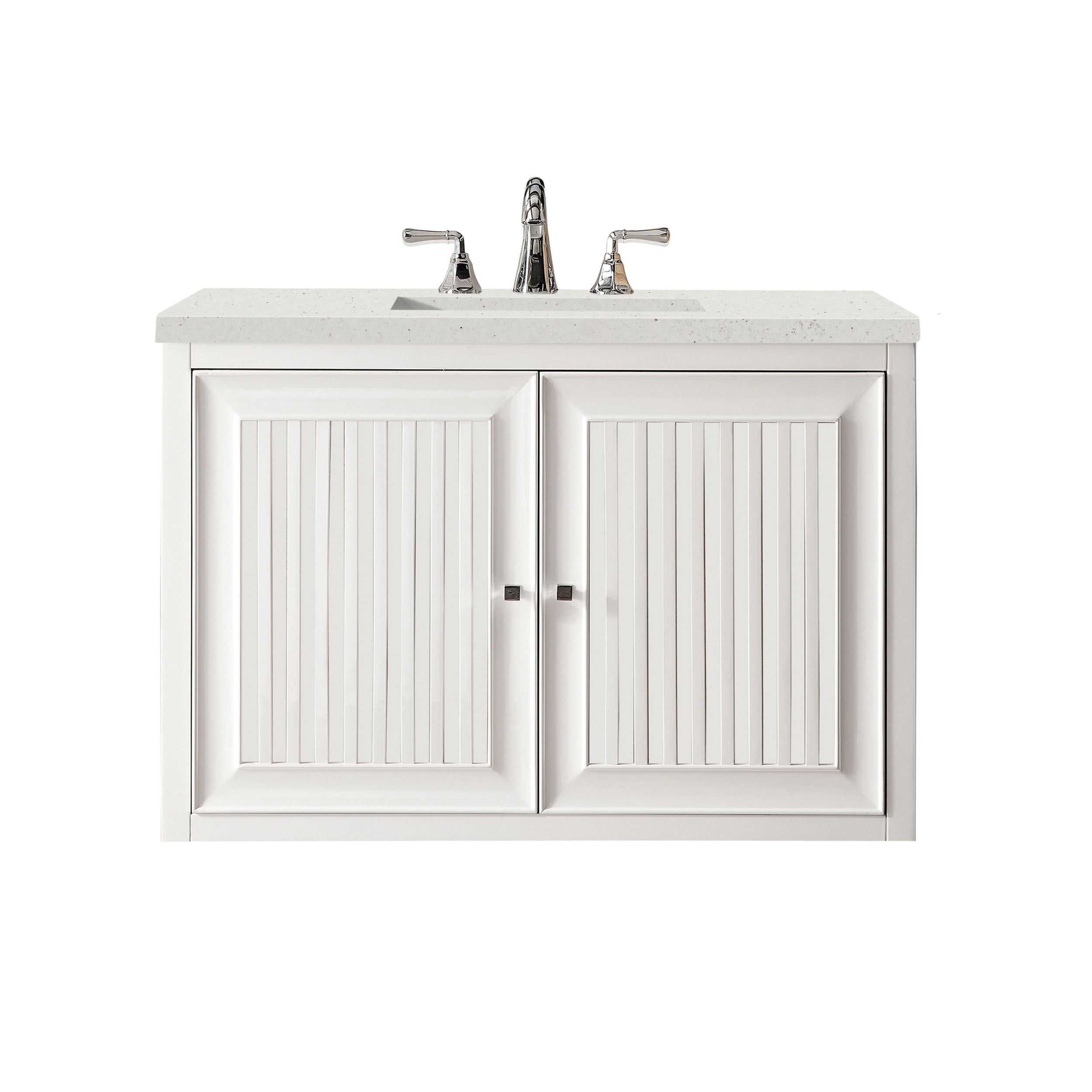 Glossy White / Lime Delight - 3 Faucet Holes