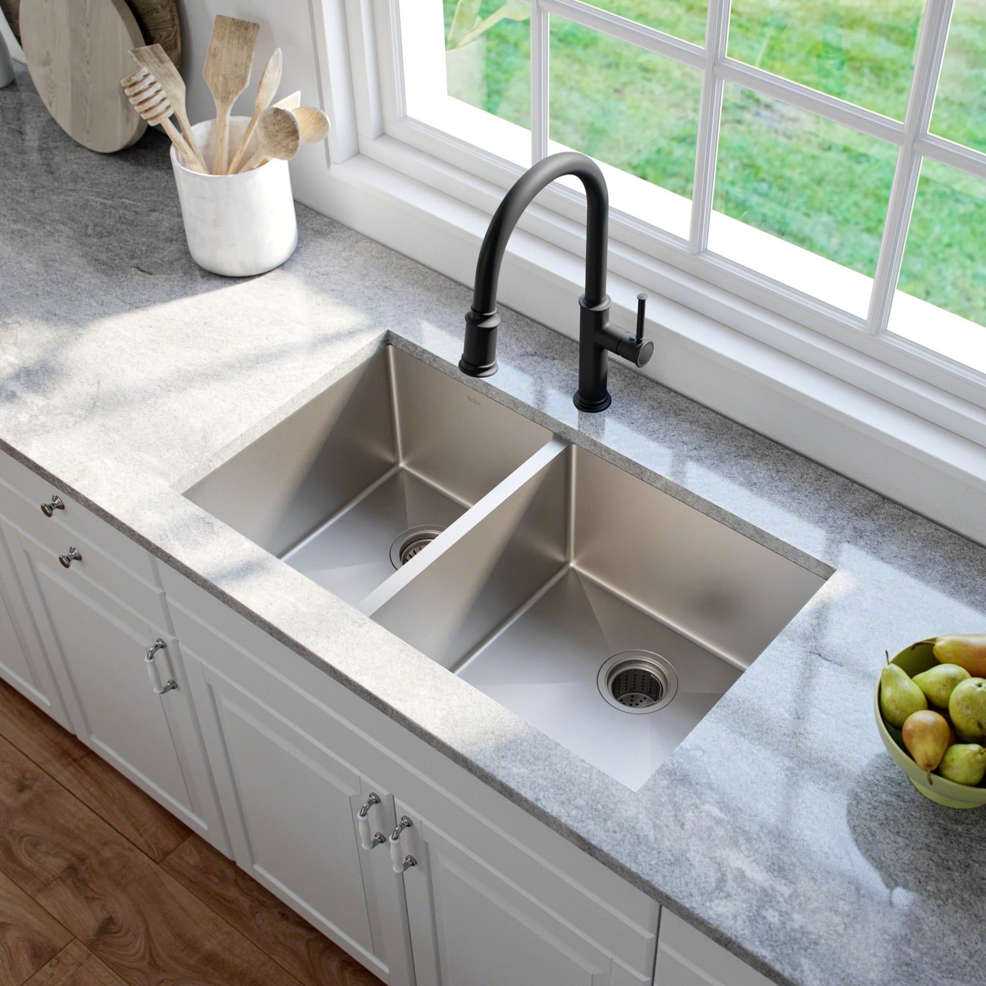 Stainless Steel / Double Bowl 40/60