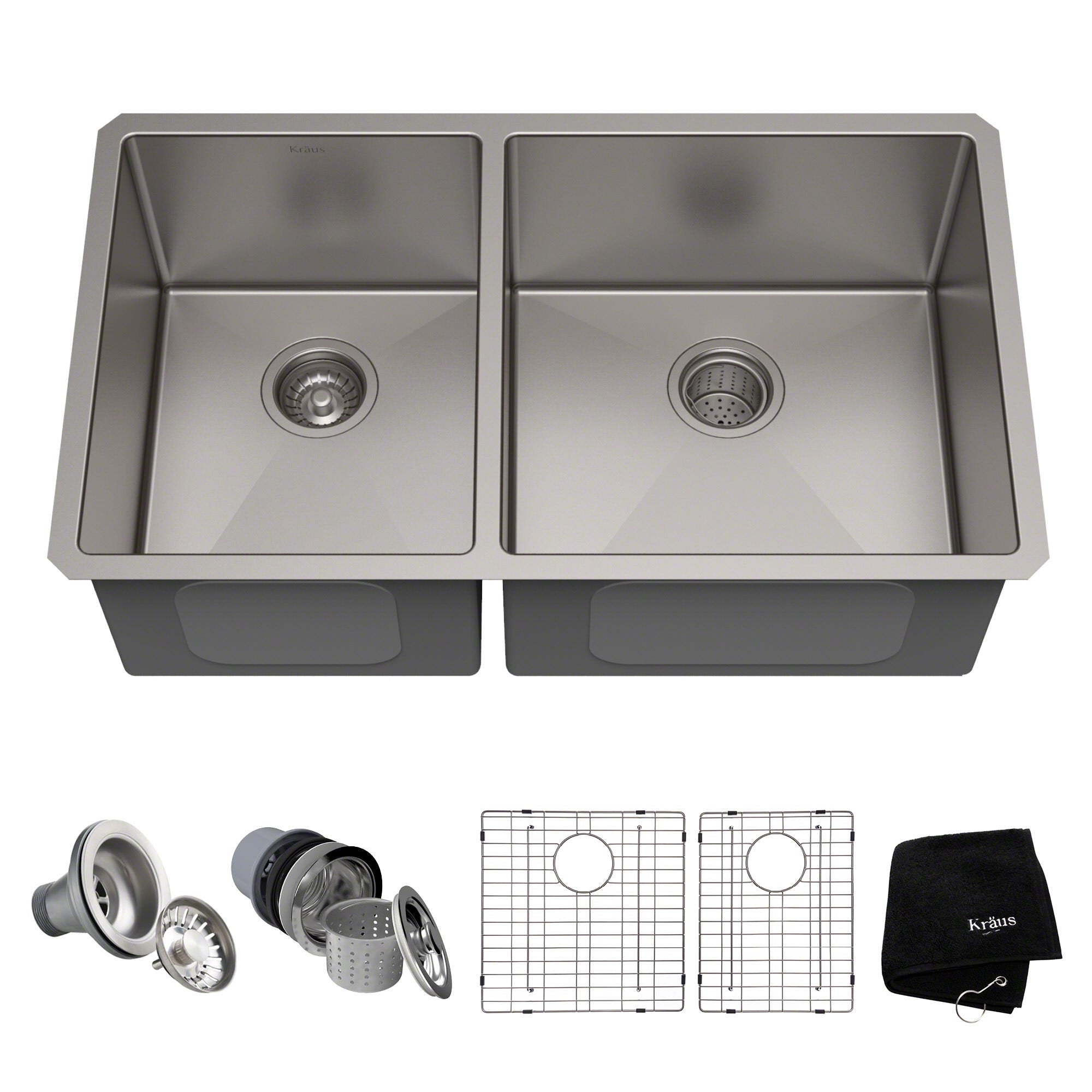 Stainless Steel / Double Bowl 40/60