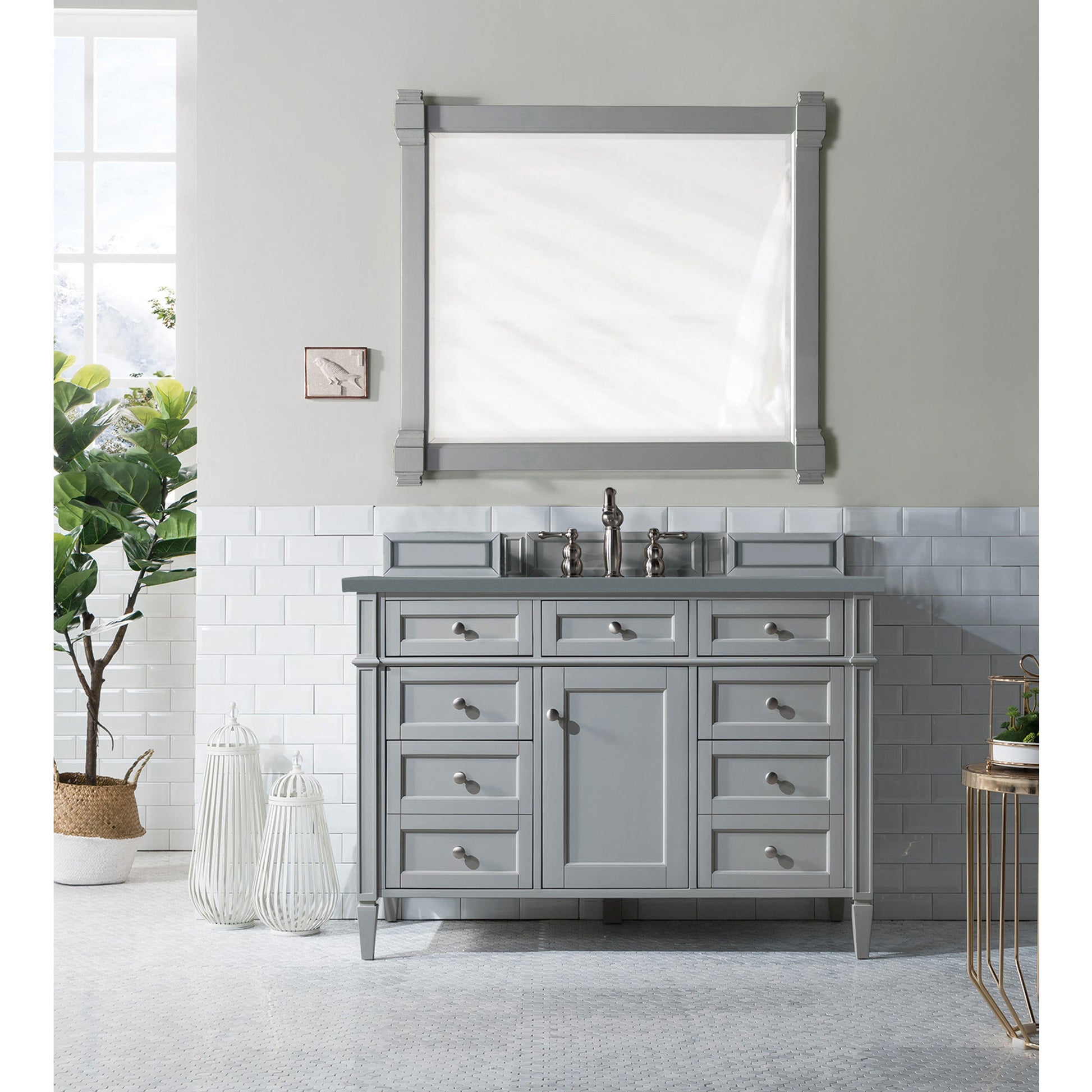Urban Gray / Cala Blue - 3 Faucet Holes