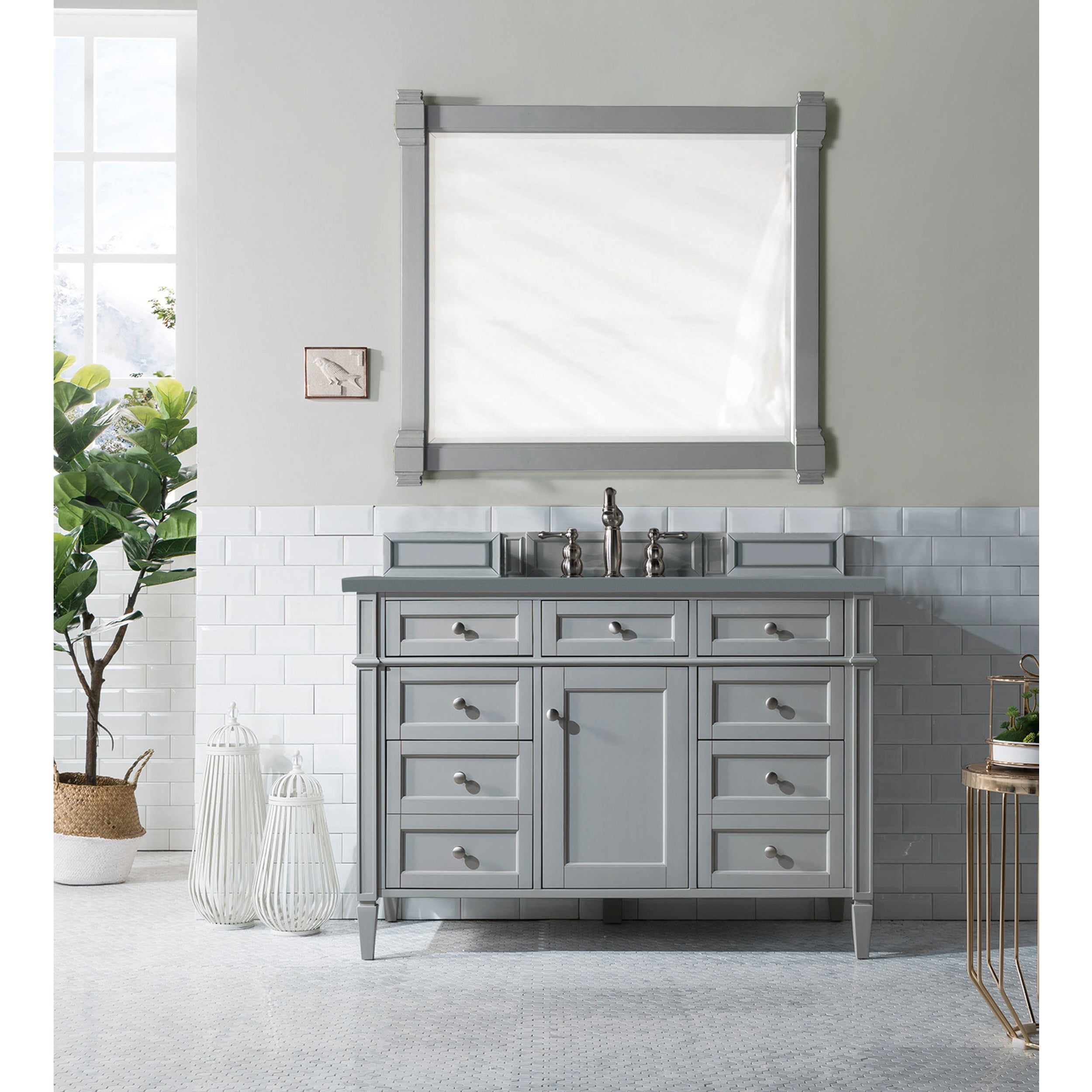 Urban Gray / Cala Blue - 3 Faucet Holes