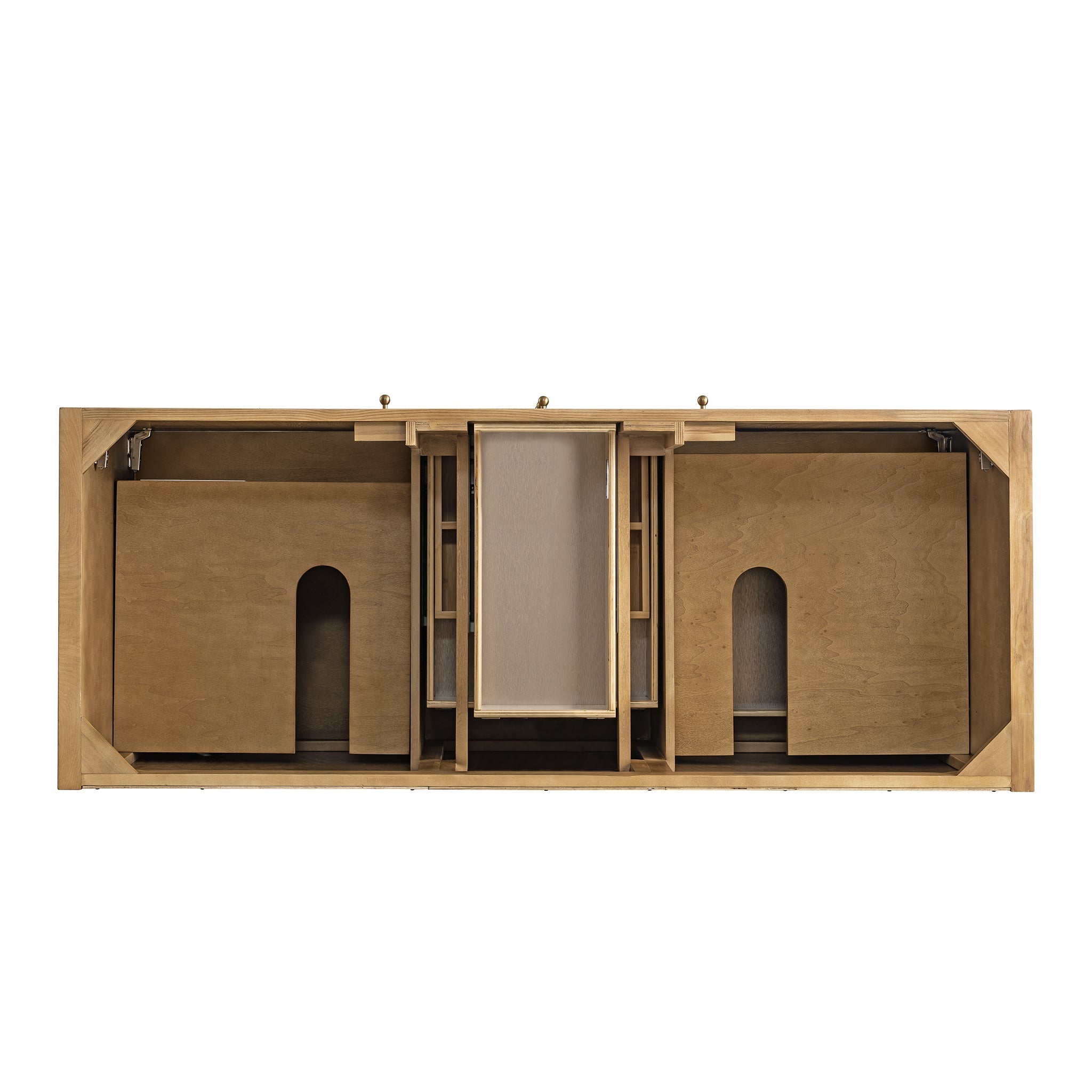 Light Natural Oak / Victorian Silver - 3 Faucet Holes