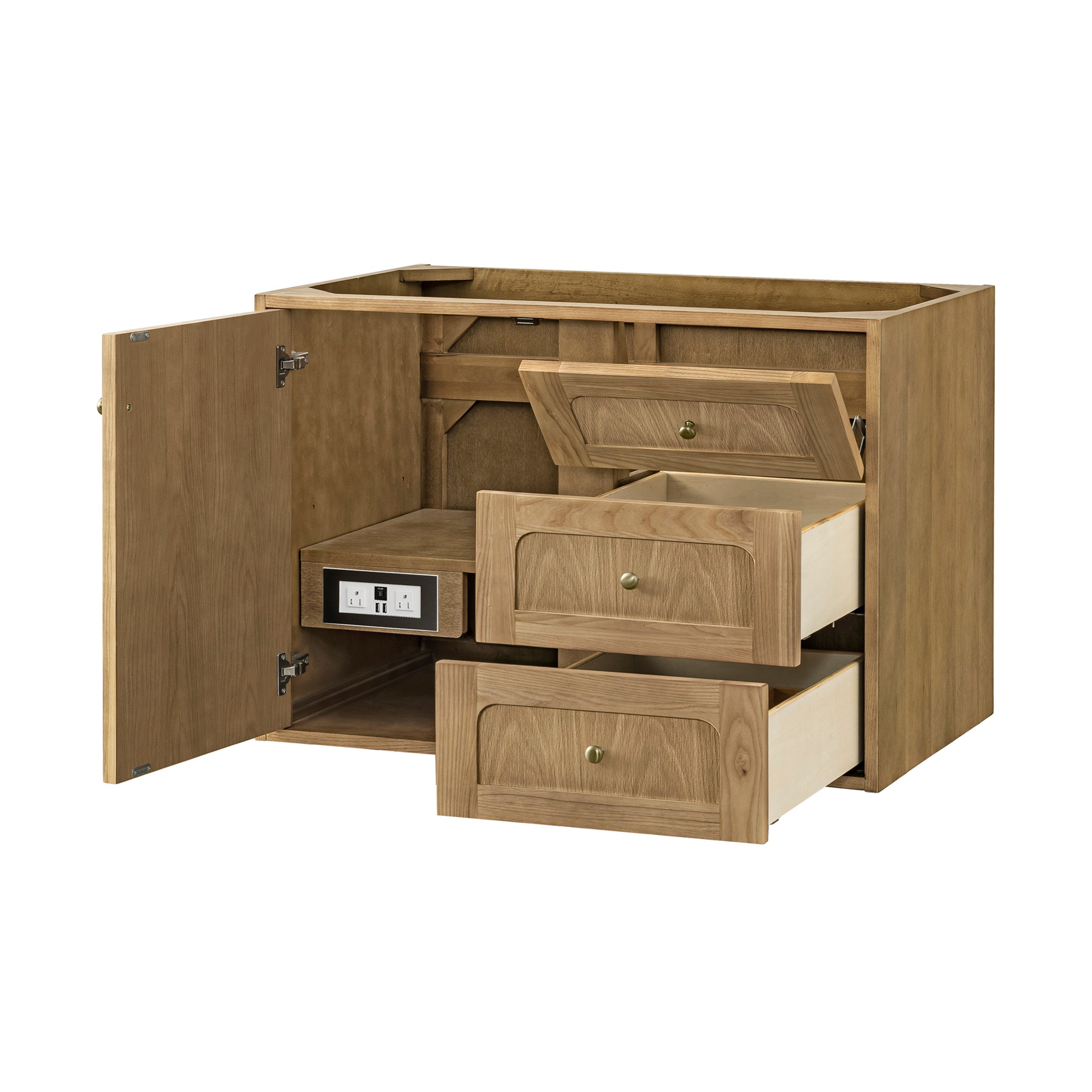 Light Natural Oak / No Countertop