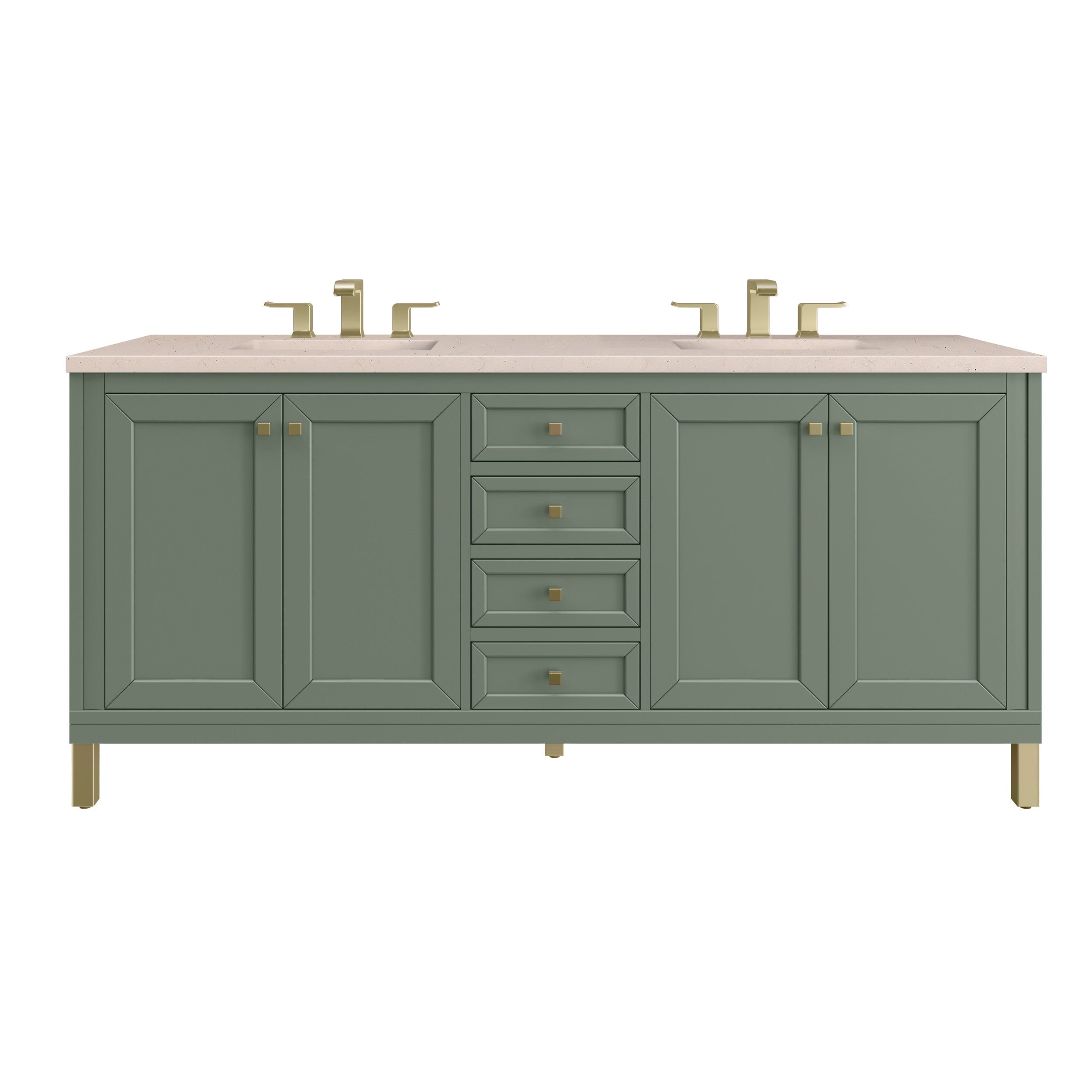 Smokey Celadon / Eternal Marfil - 3 Faucet Holes