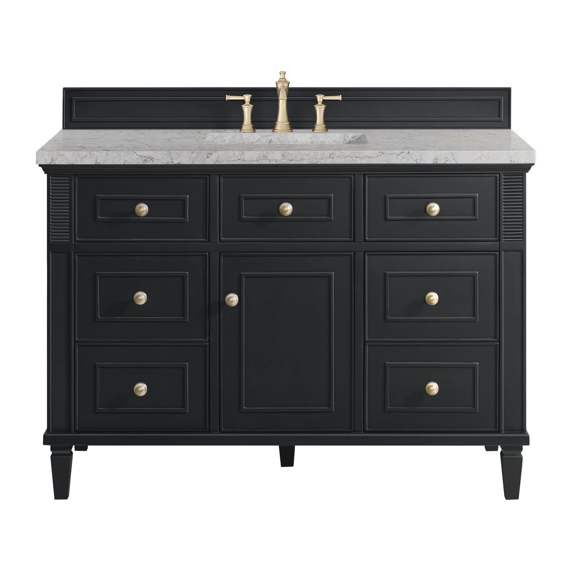 Black Onyx / Eternal Jasmine Pearl - 3 Faucet Holes