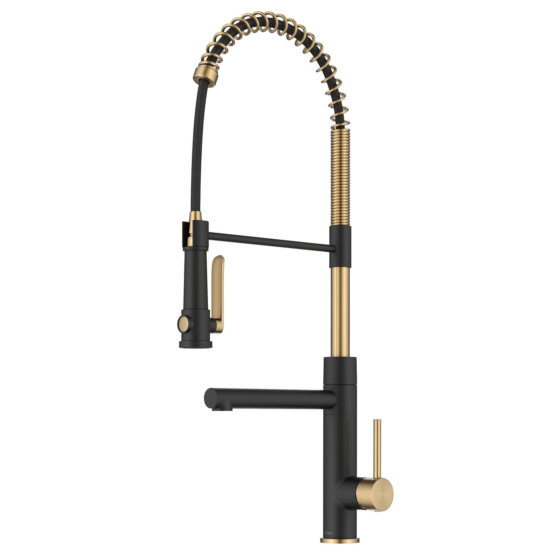 Brushed Brass / Matte Black