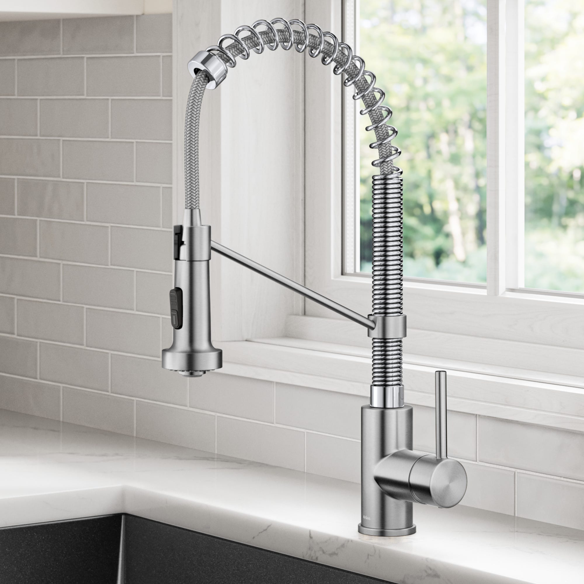 Spot Free Stainless Steel / Chrome / Pull Down