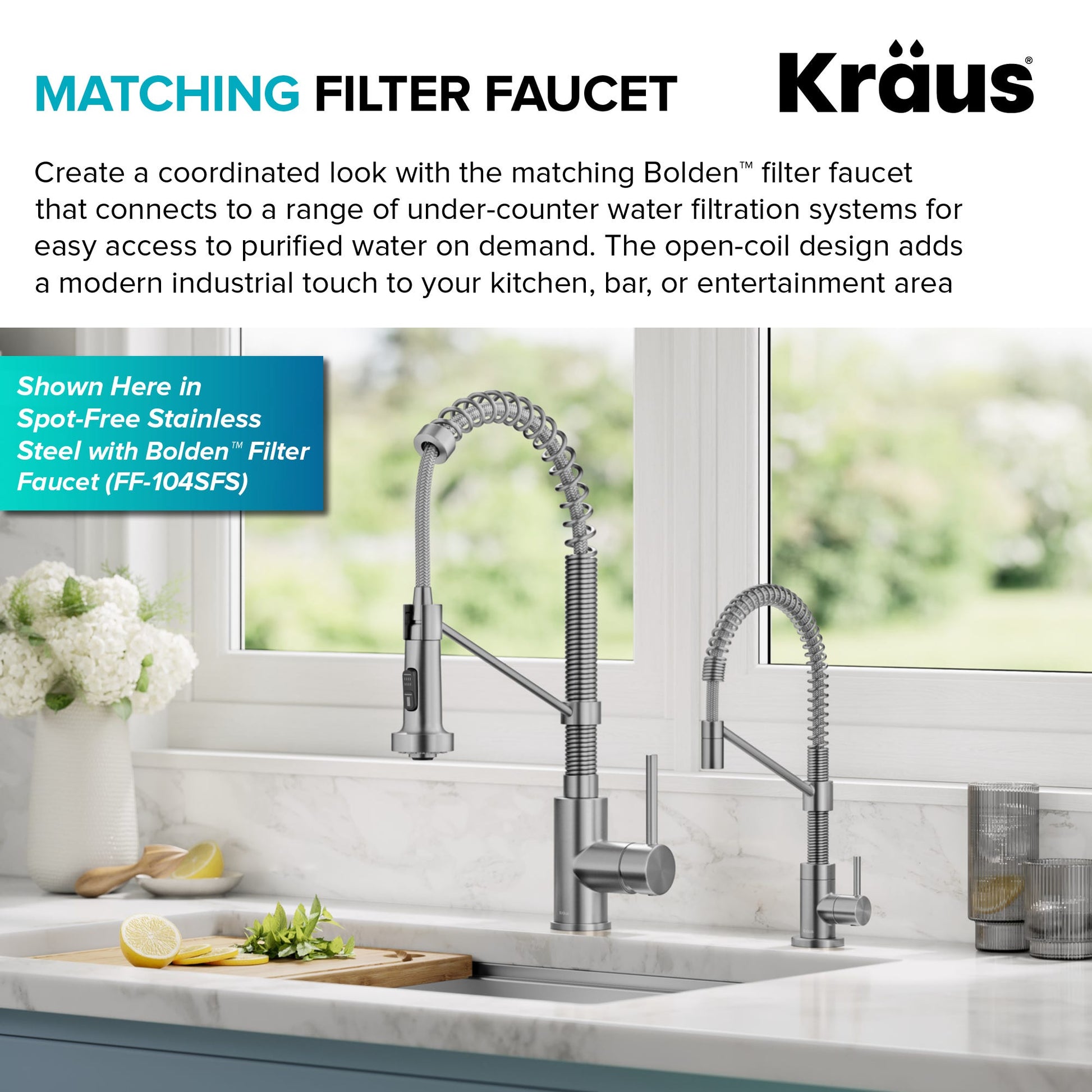 Stainless Steel / Chrome / Pull Down