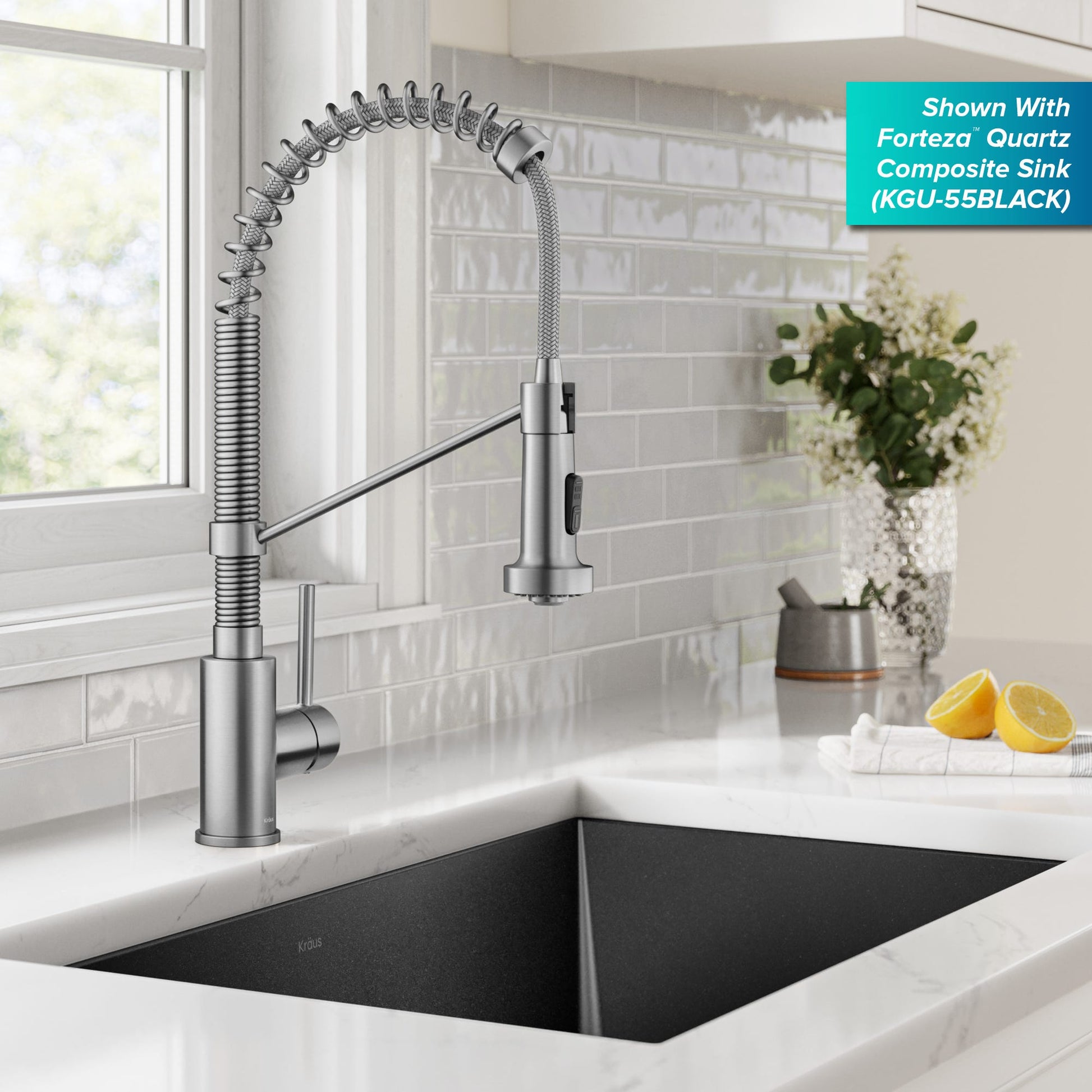 Stainless Steel / Pull Down