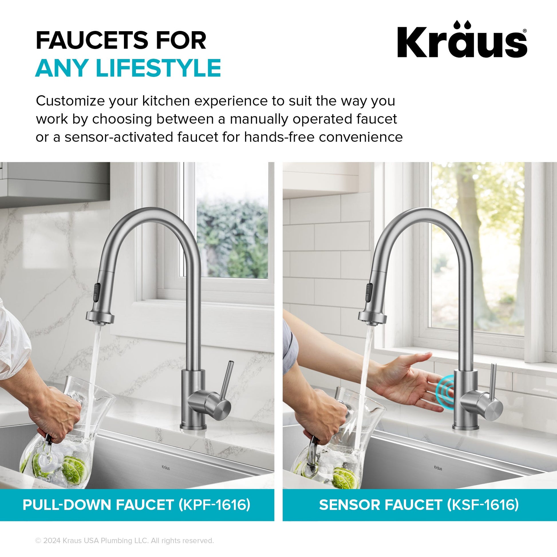 Spot Free Stainless Steel / Pull Down