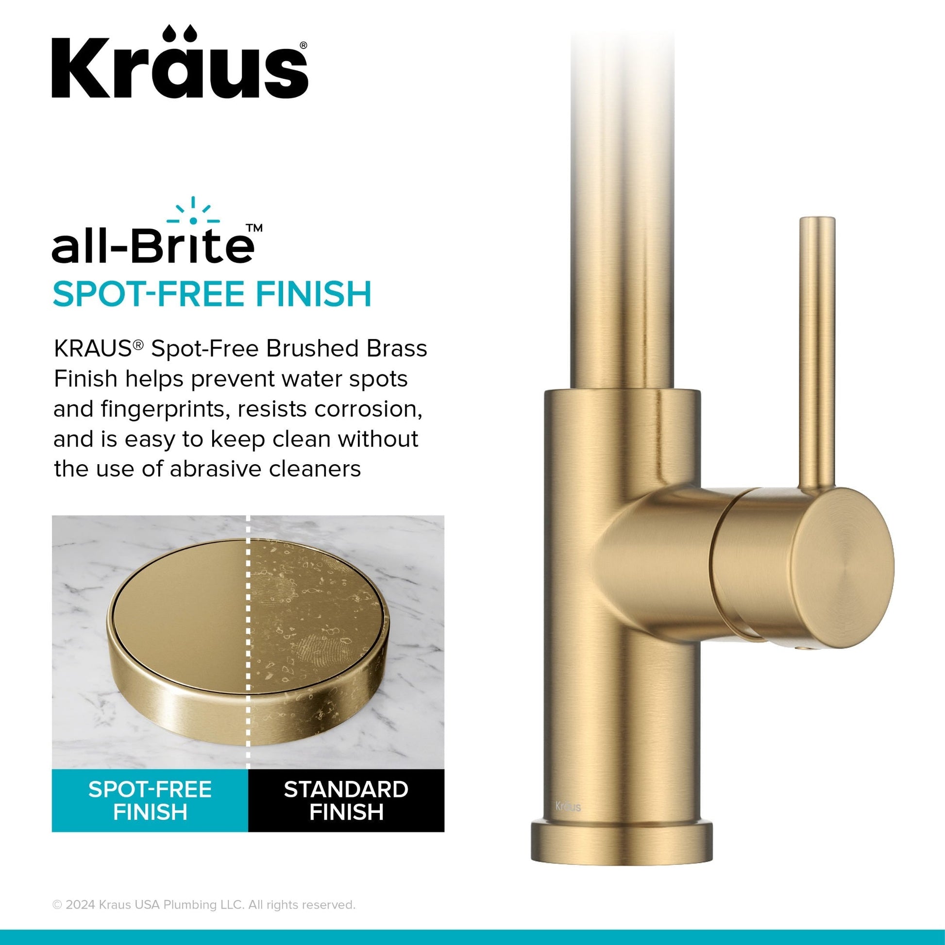 Brushed Brass
