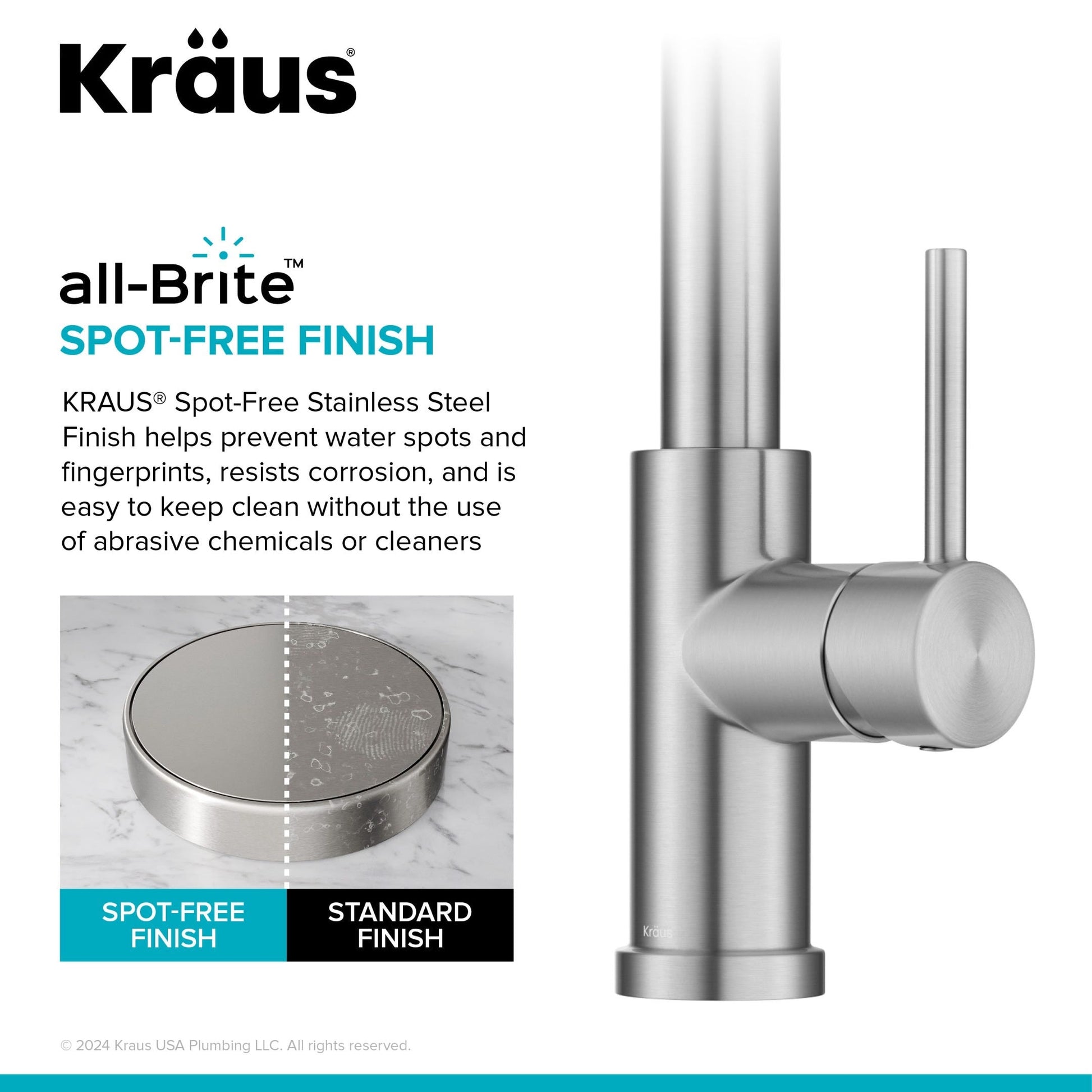 Spot Free Stainless Steel