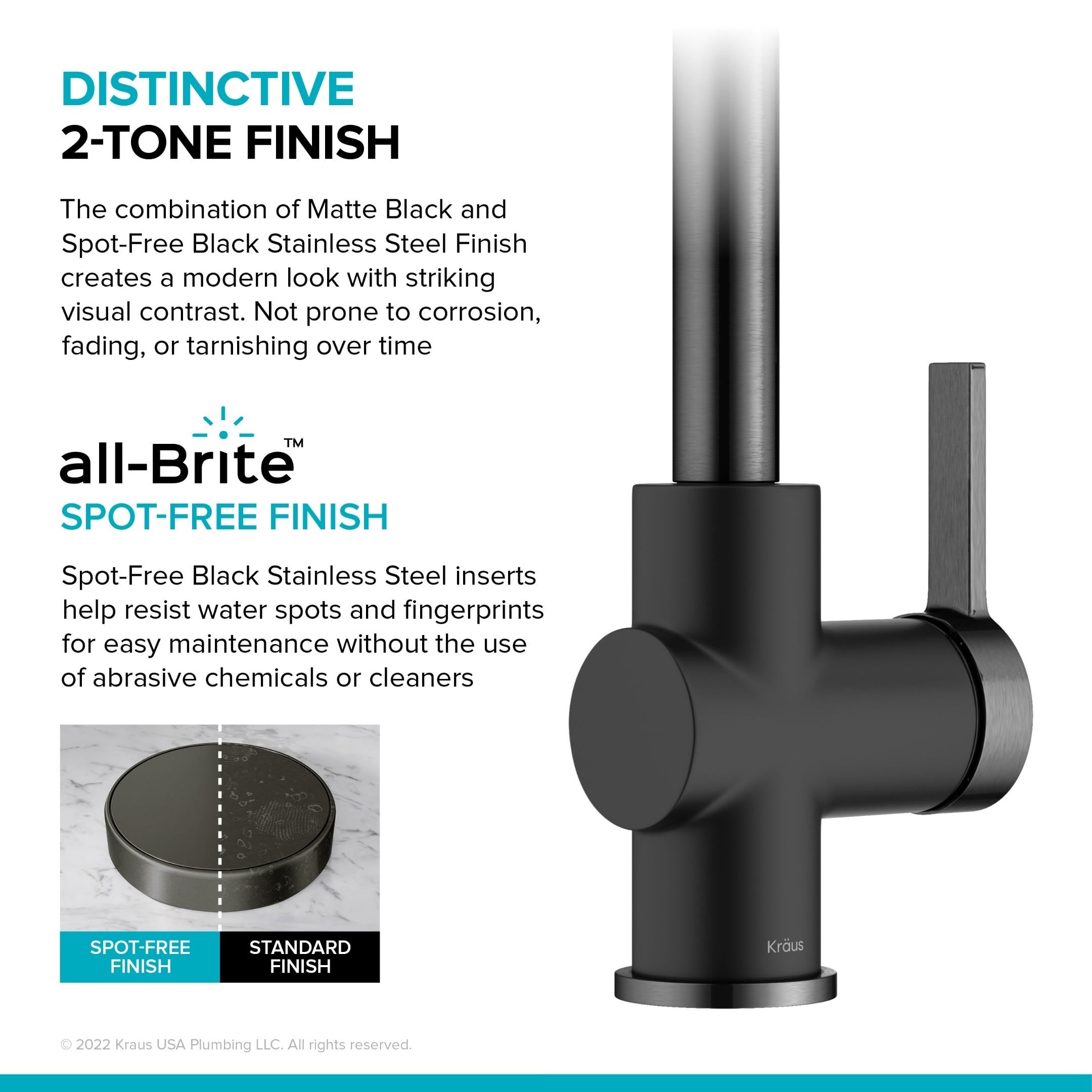 Matte Black / Spot Free Black Stainless / Pull Down