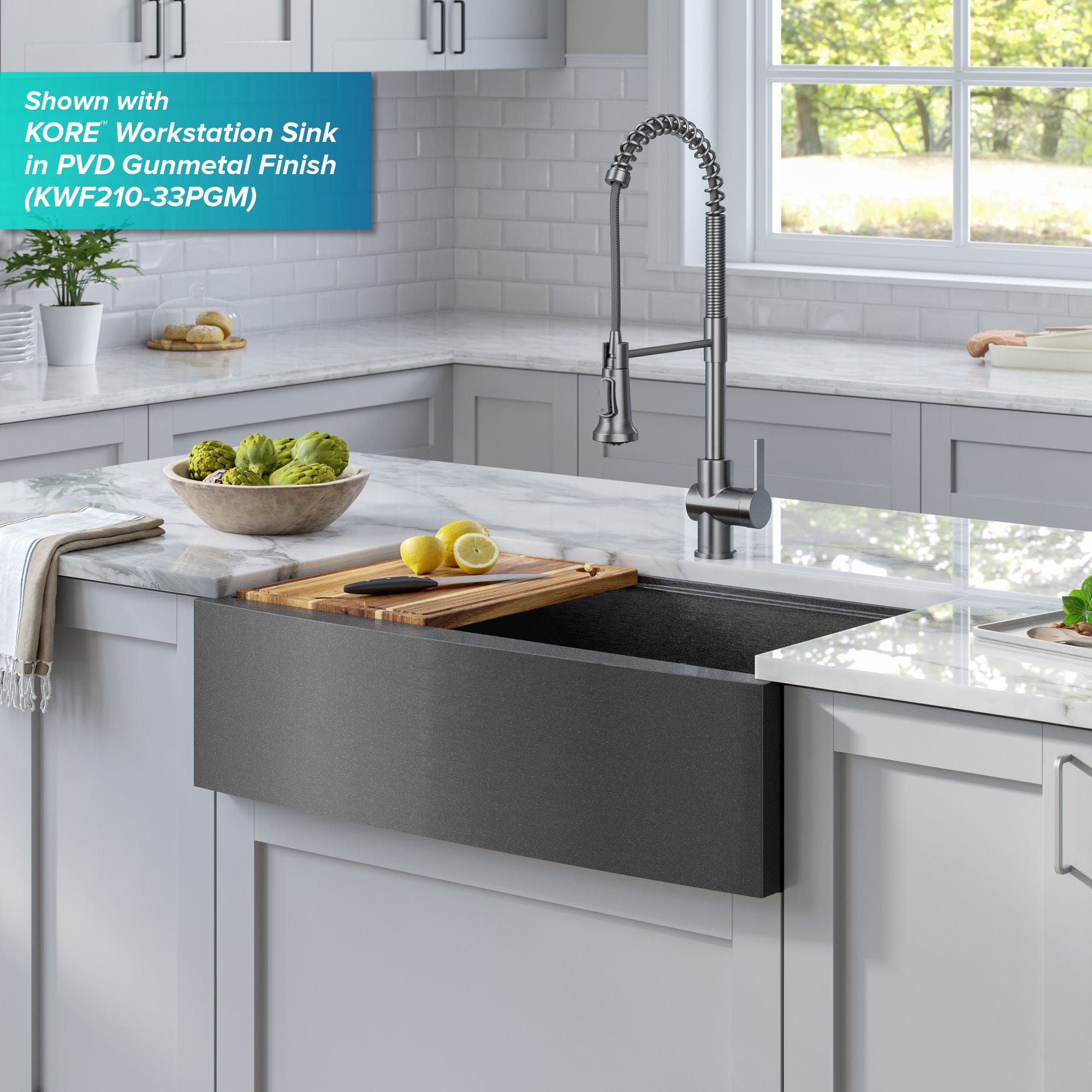 Spot Free Stainless Steel / Pull Down