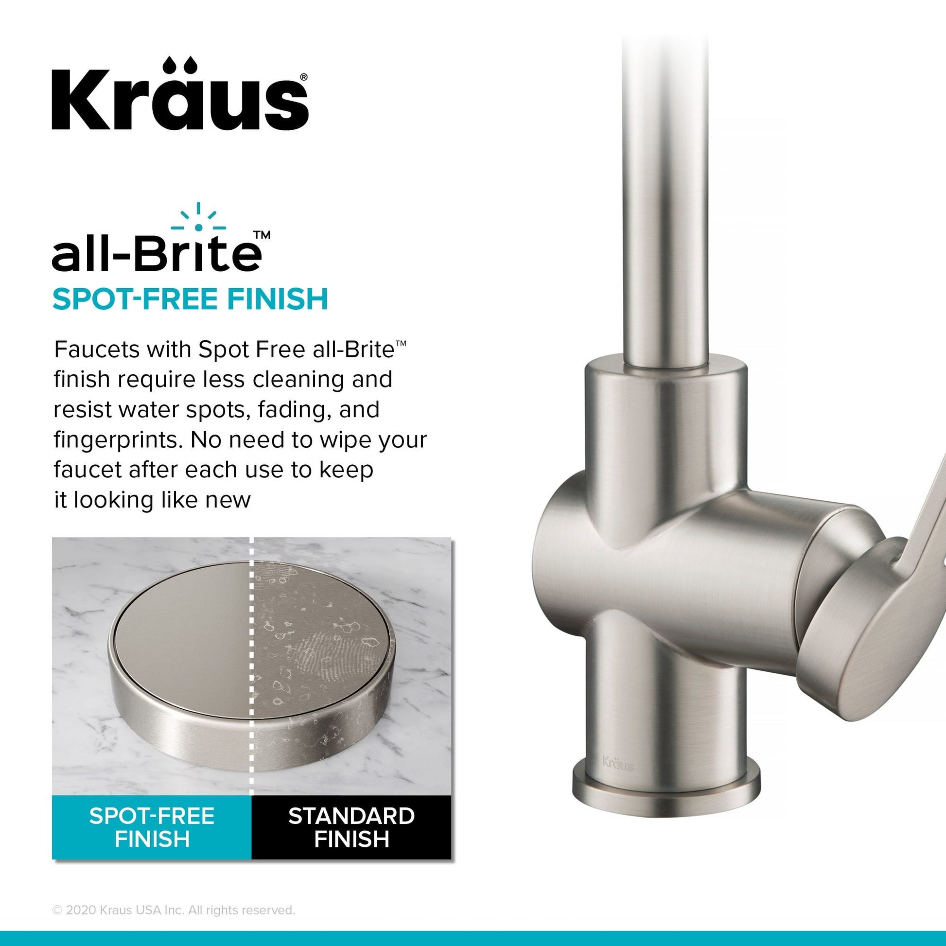 Spot Free Stainless Steel / Pull Down