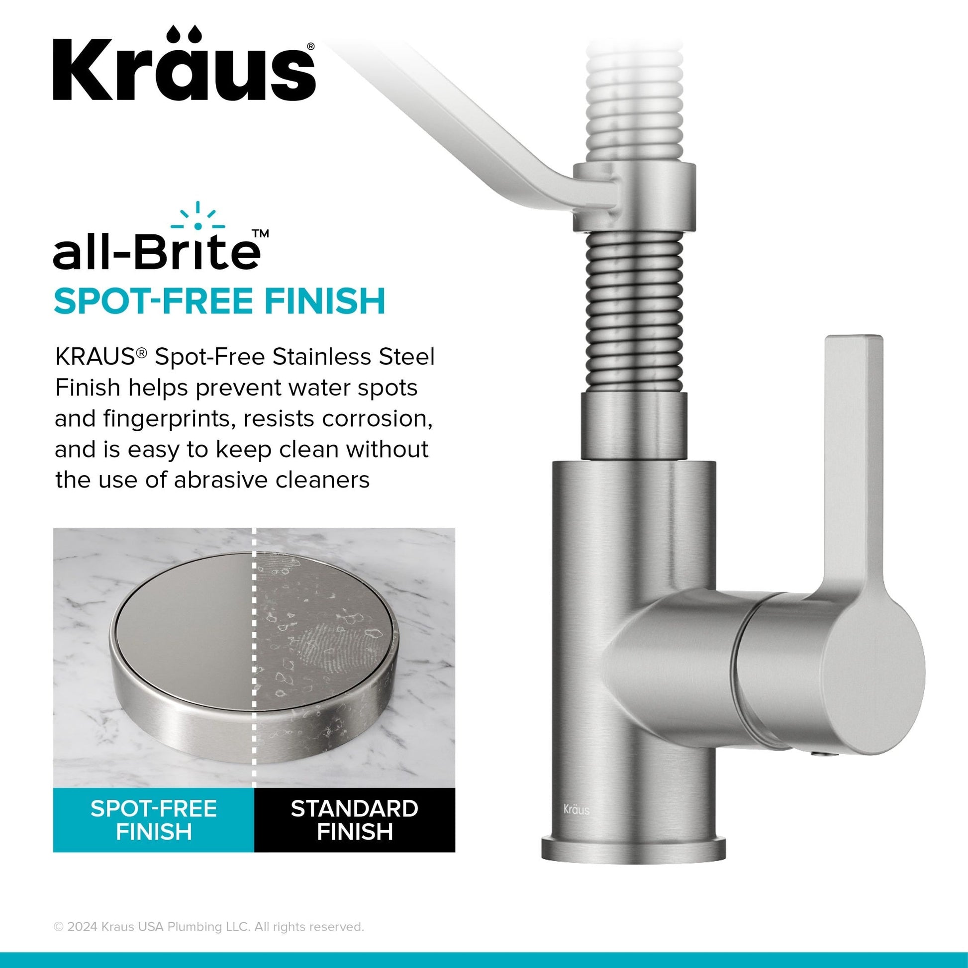 Spot Free Stainless Steel